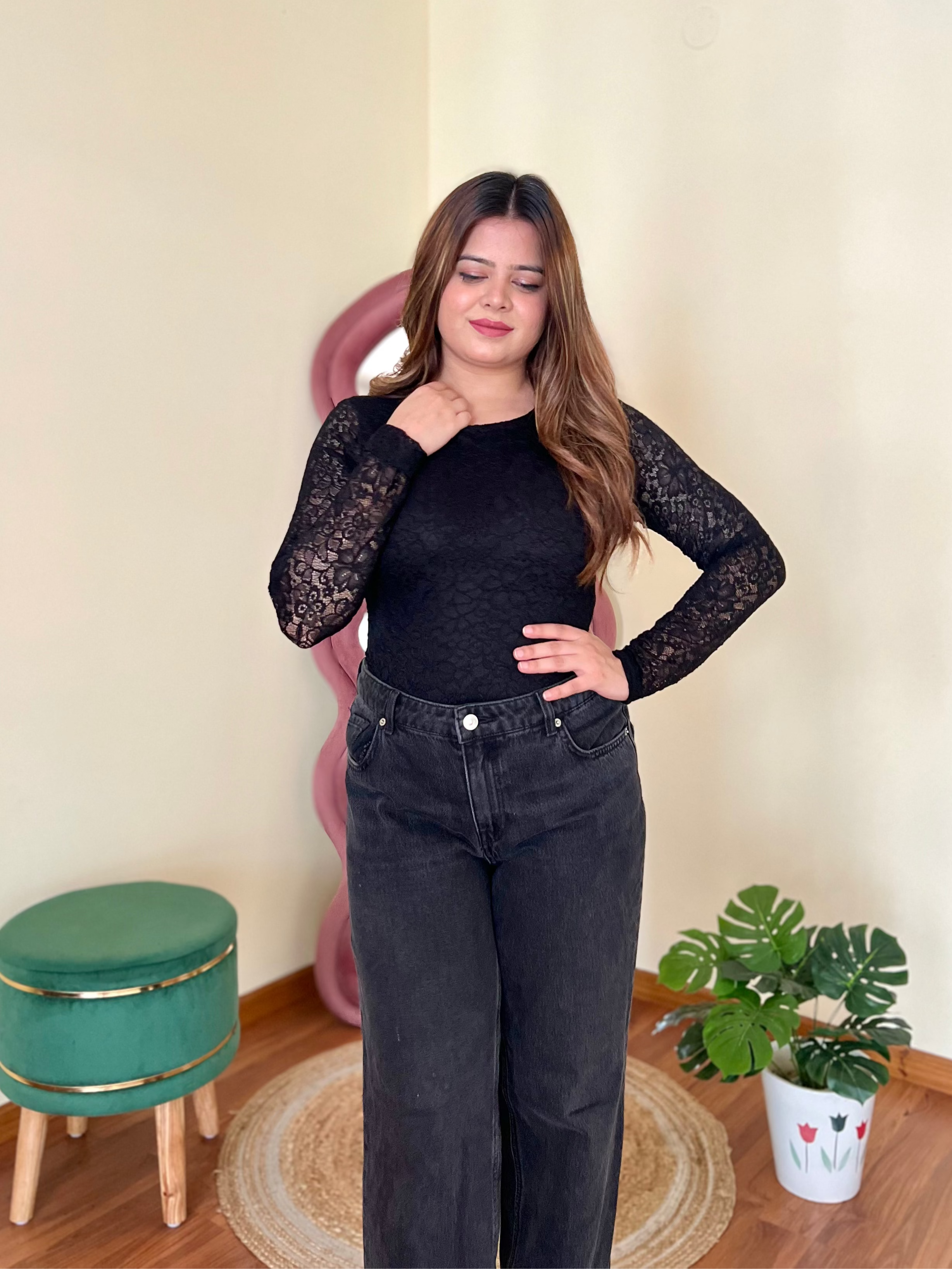 DOE LACE BODYSUIT