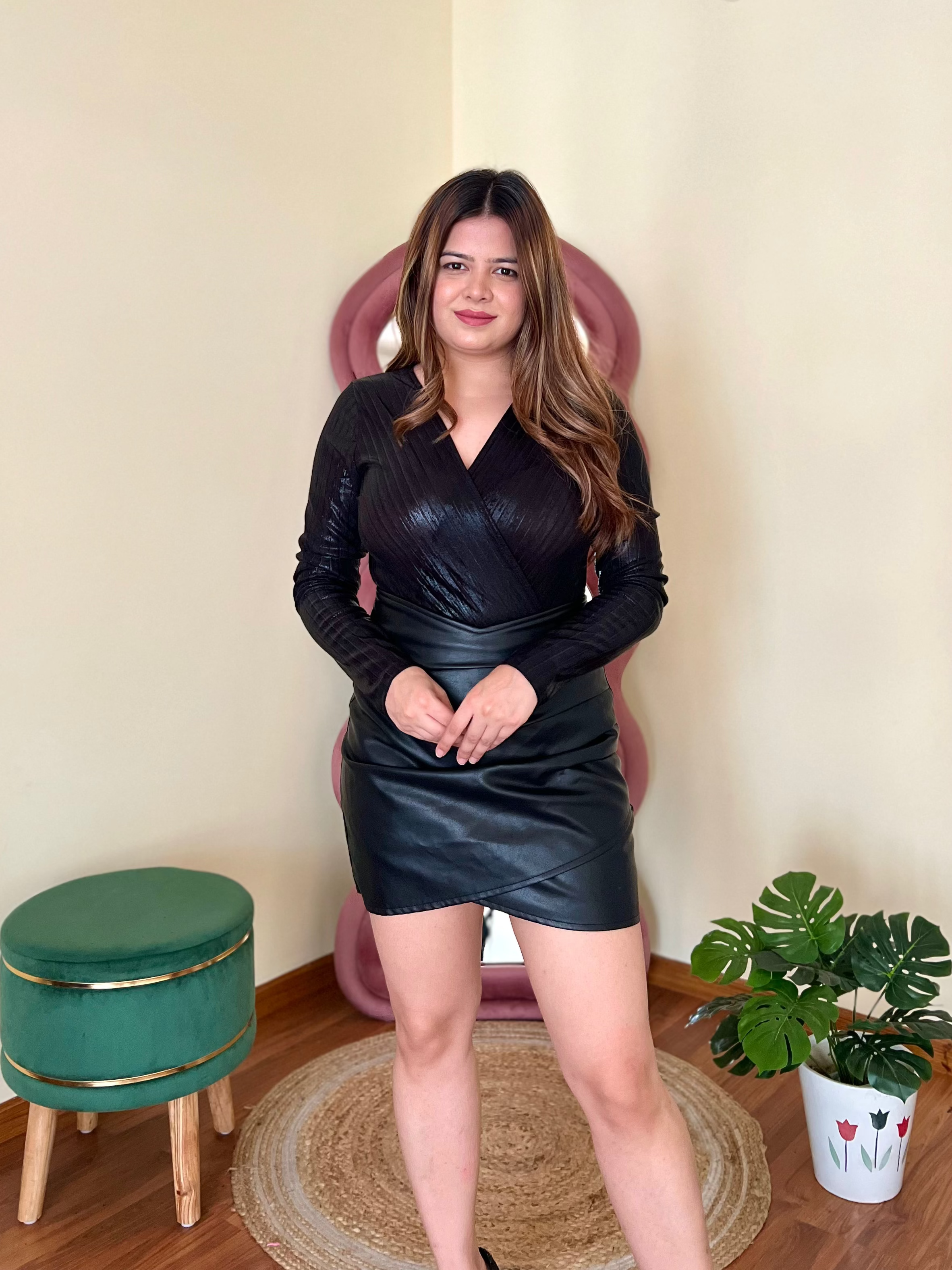 LORRY METALLIC BODYSUIT