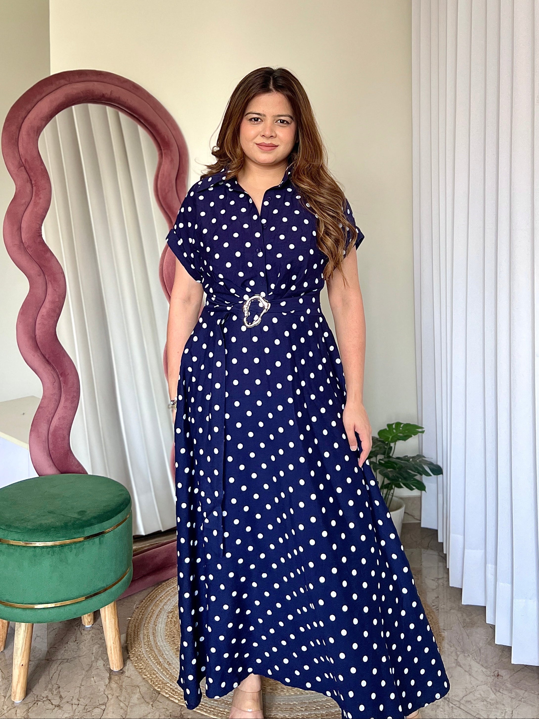 REESE POLKA DOT DRESS