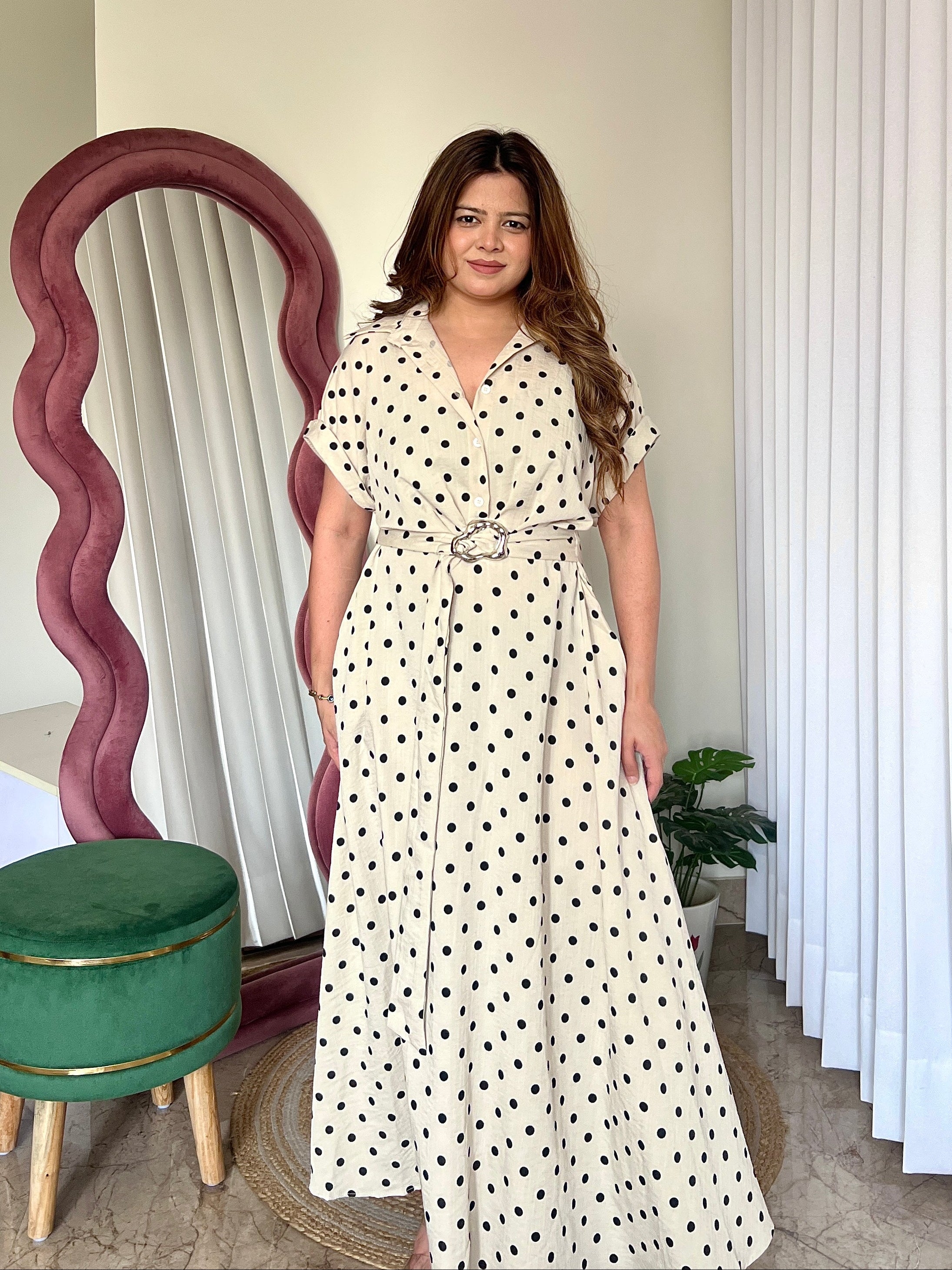 REESE POLKA DOT DRESS
