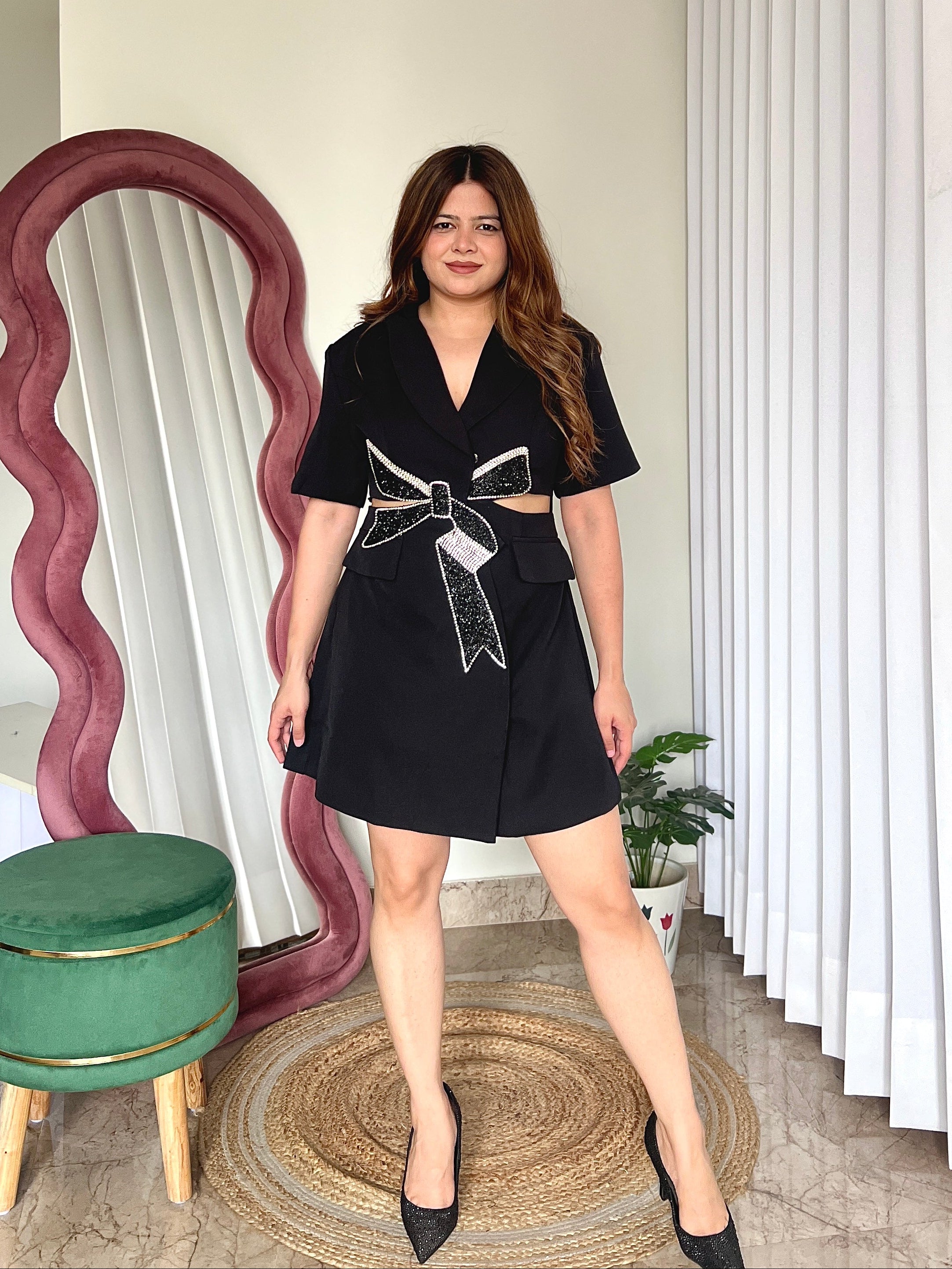 MICHELLE BLAZER DRESS