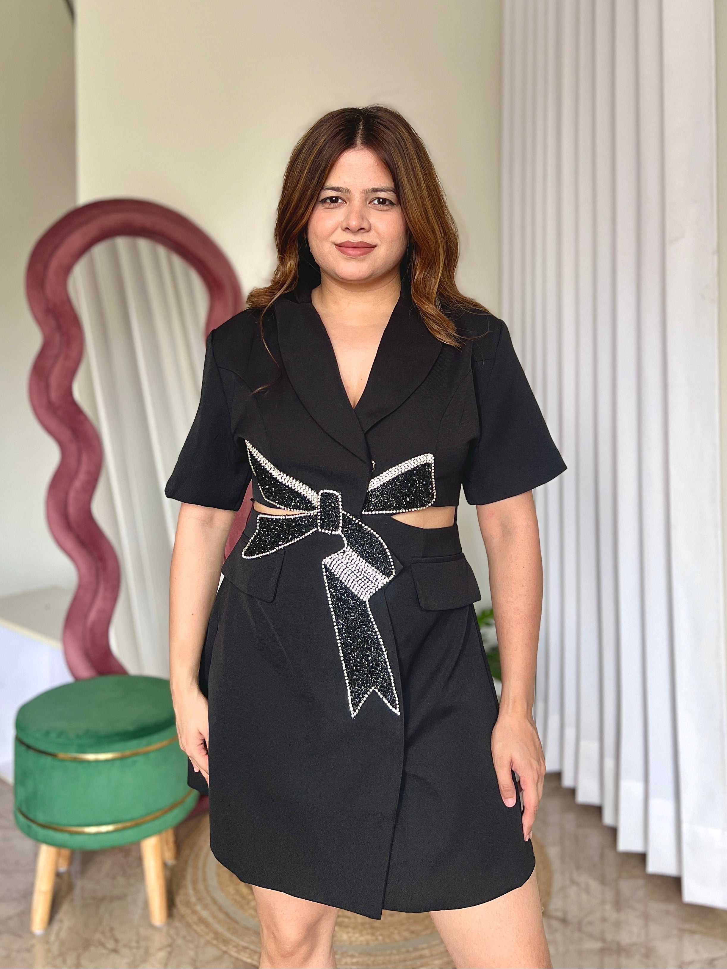 MICHELLE BLAZER DRESS