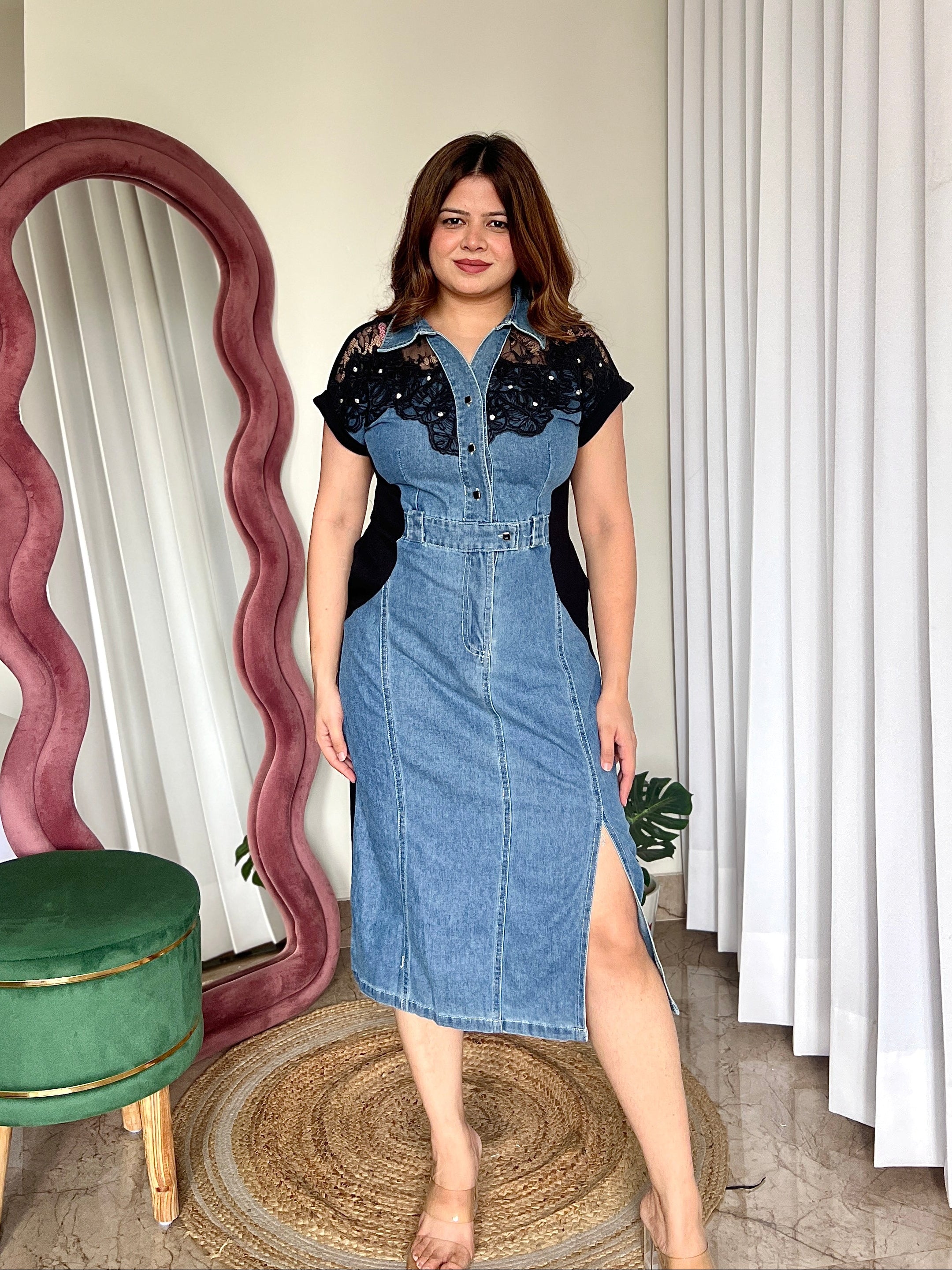 GEORGIE DENIM DRESS