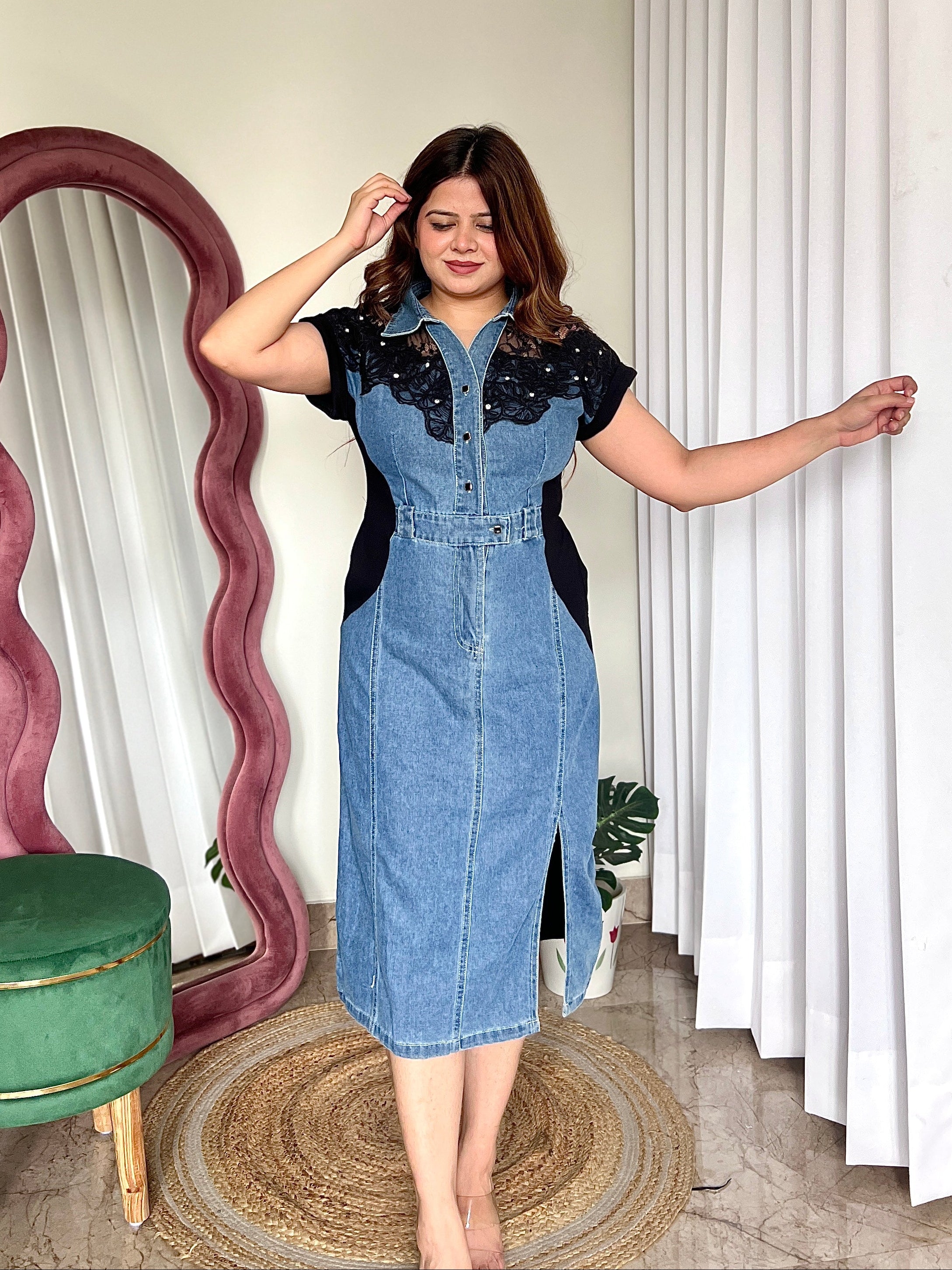 GEORGIE DENIM DRESS
