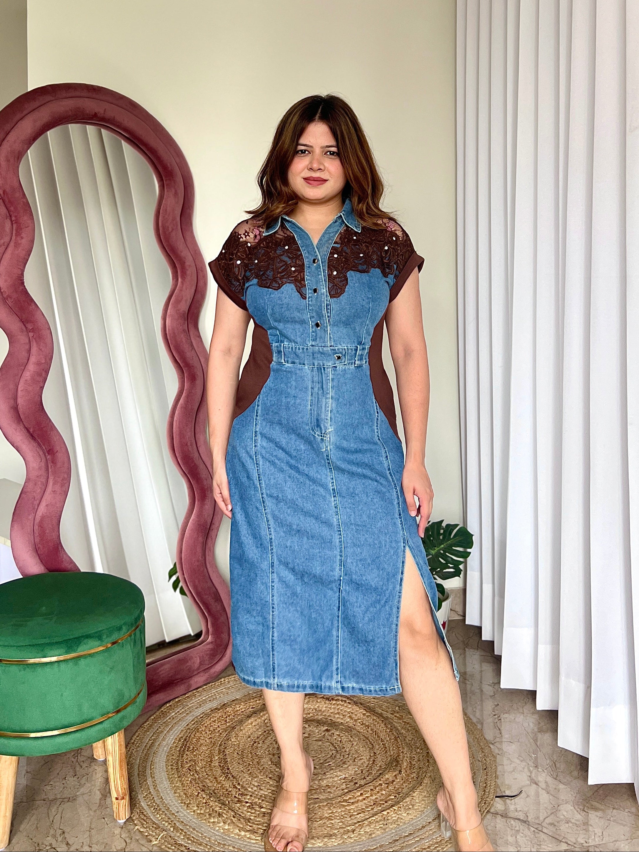 GEORGIE DENIM DRESS