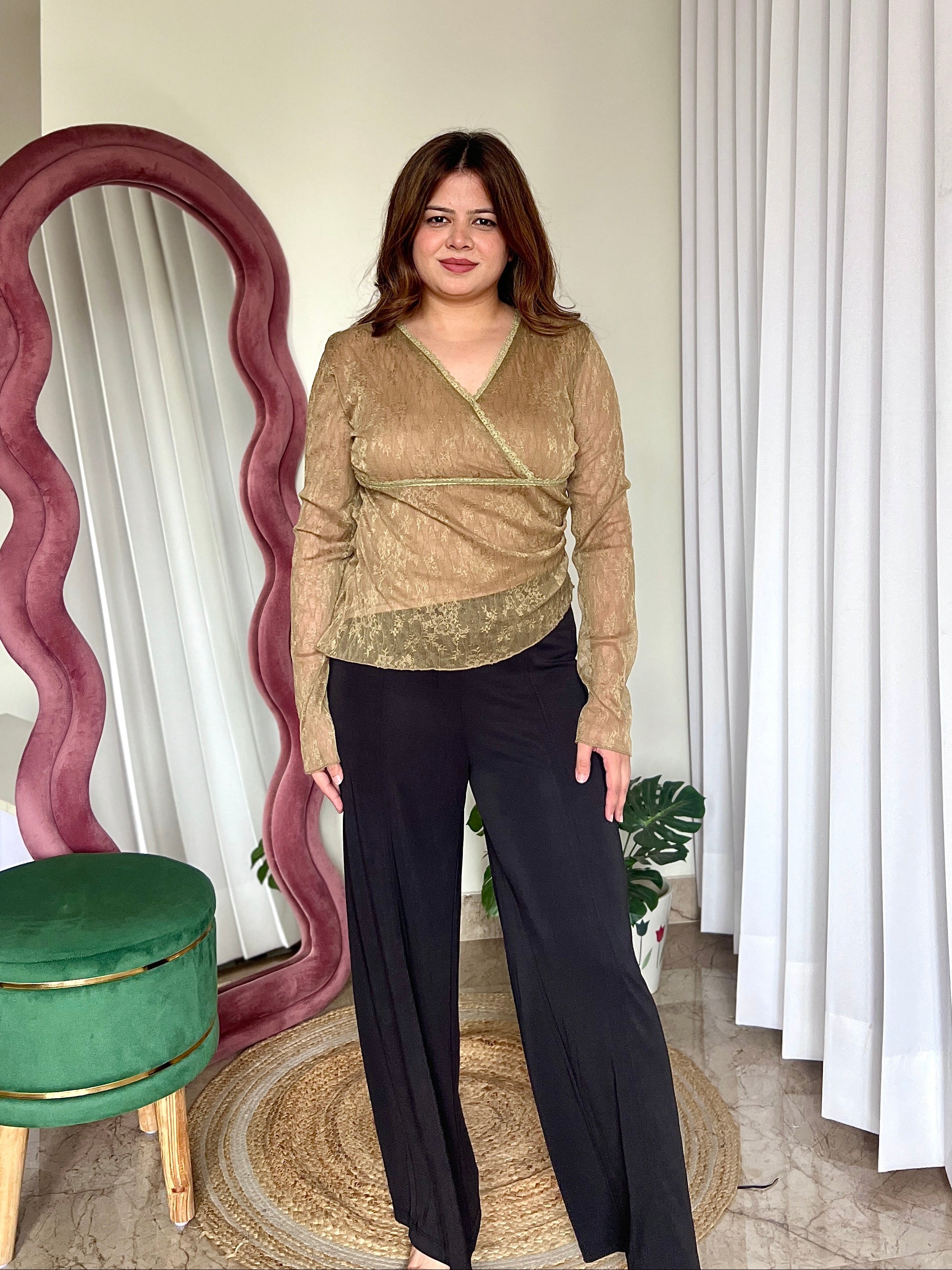 CHUCK LACE TOP