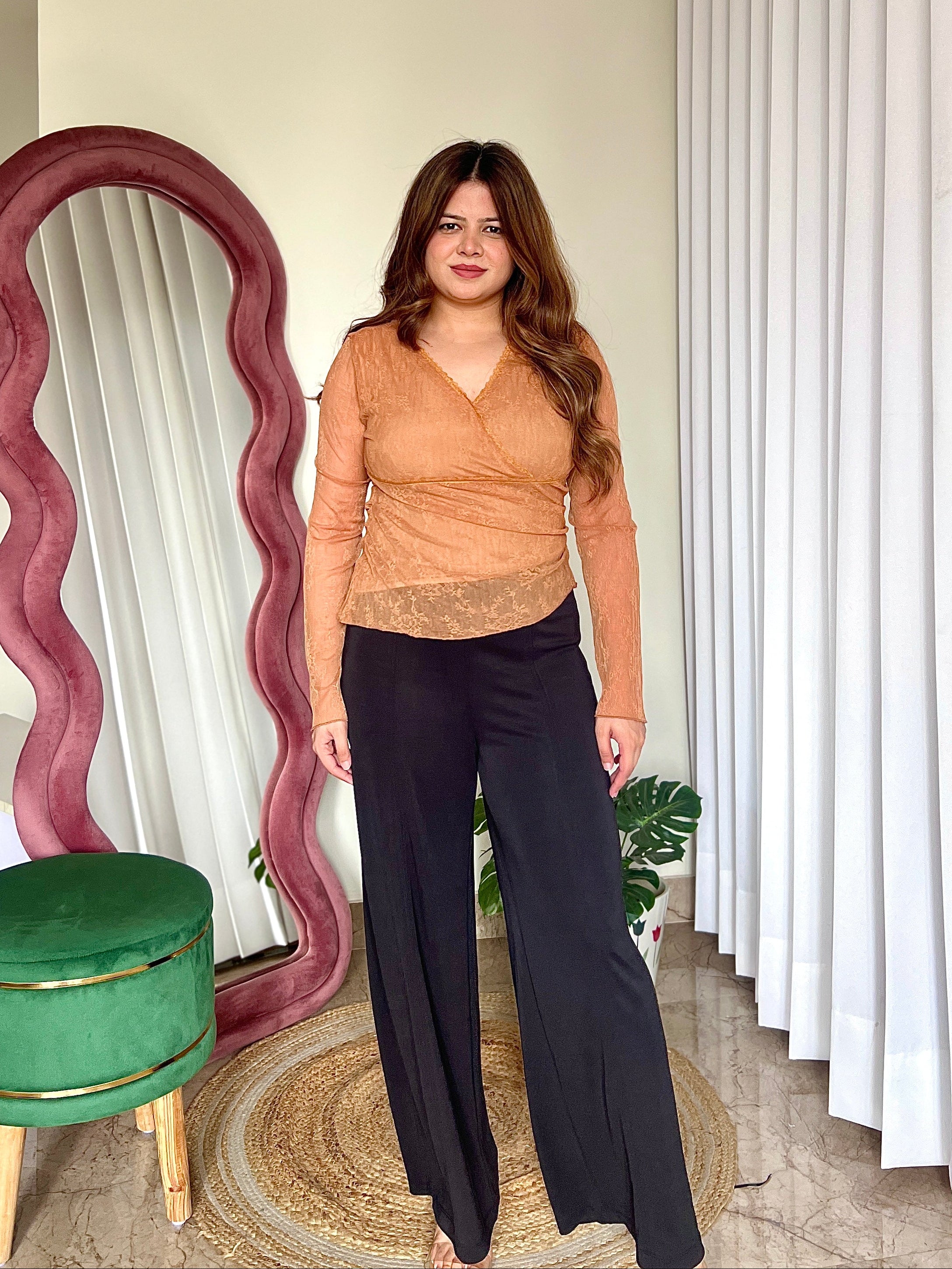 CHUCK LACE TOP