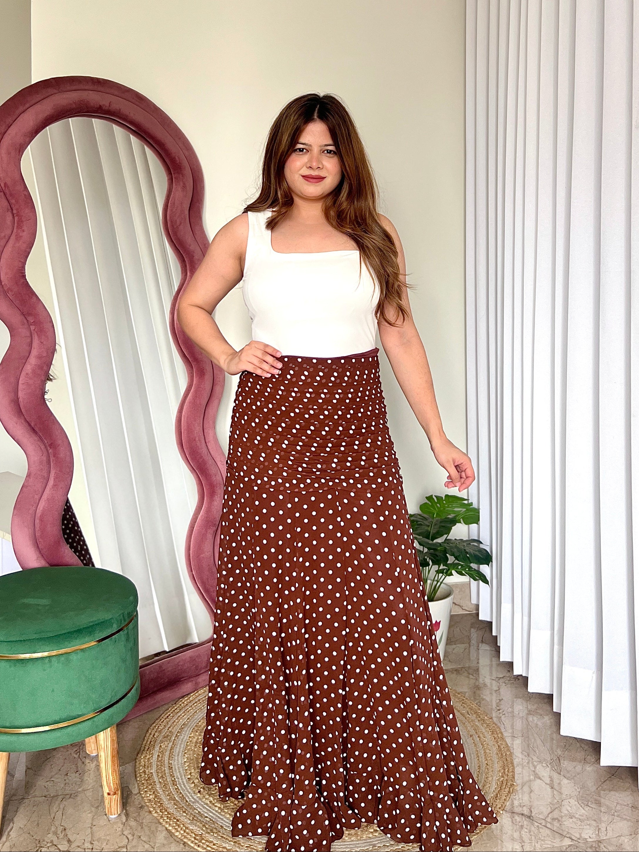 DOLLY POLKA DOT SKIRT