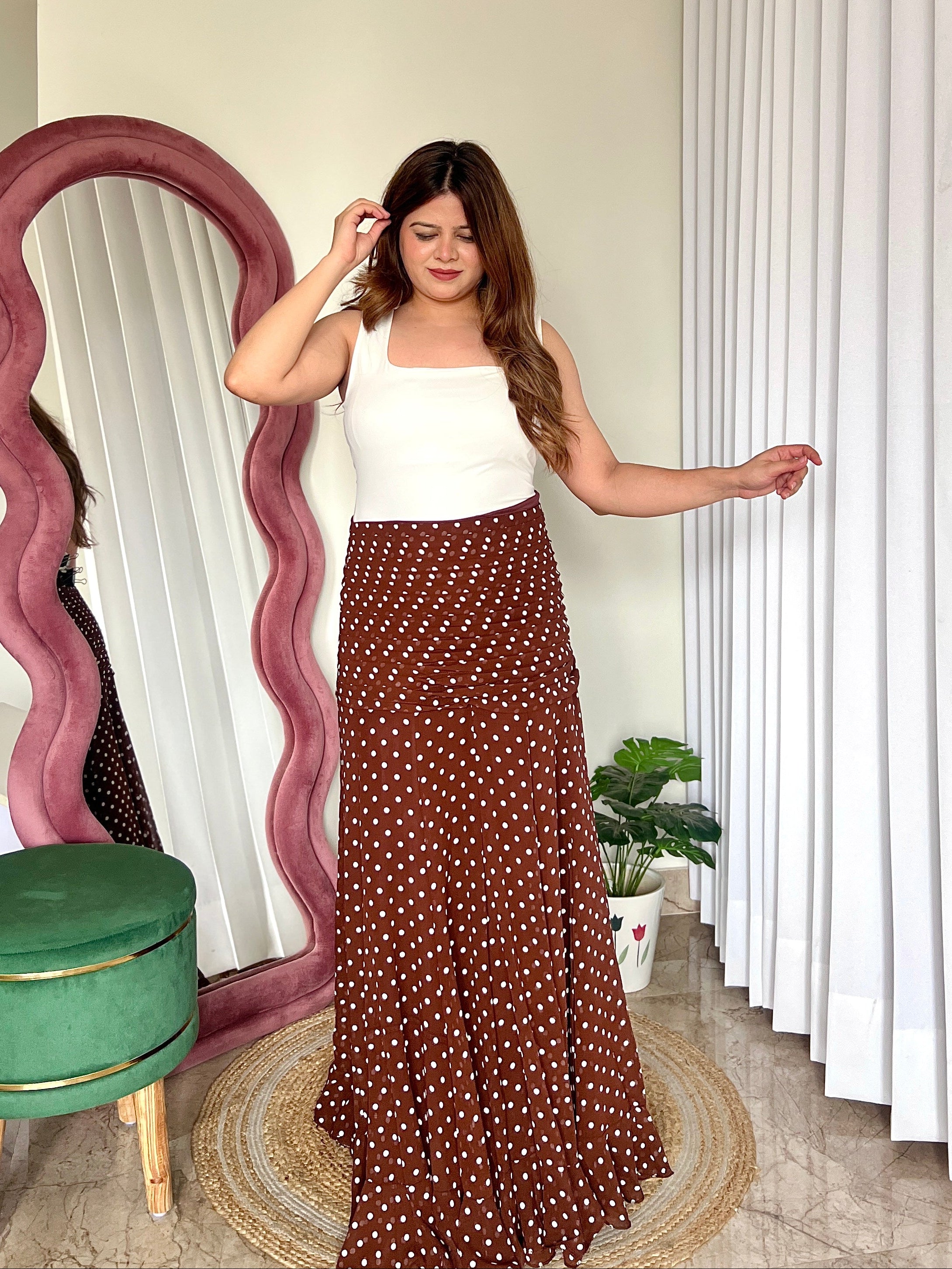 DOLLY POLKA DOT SKIRT