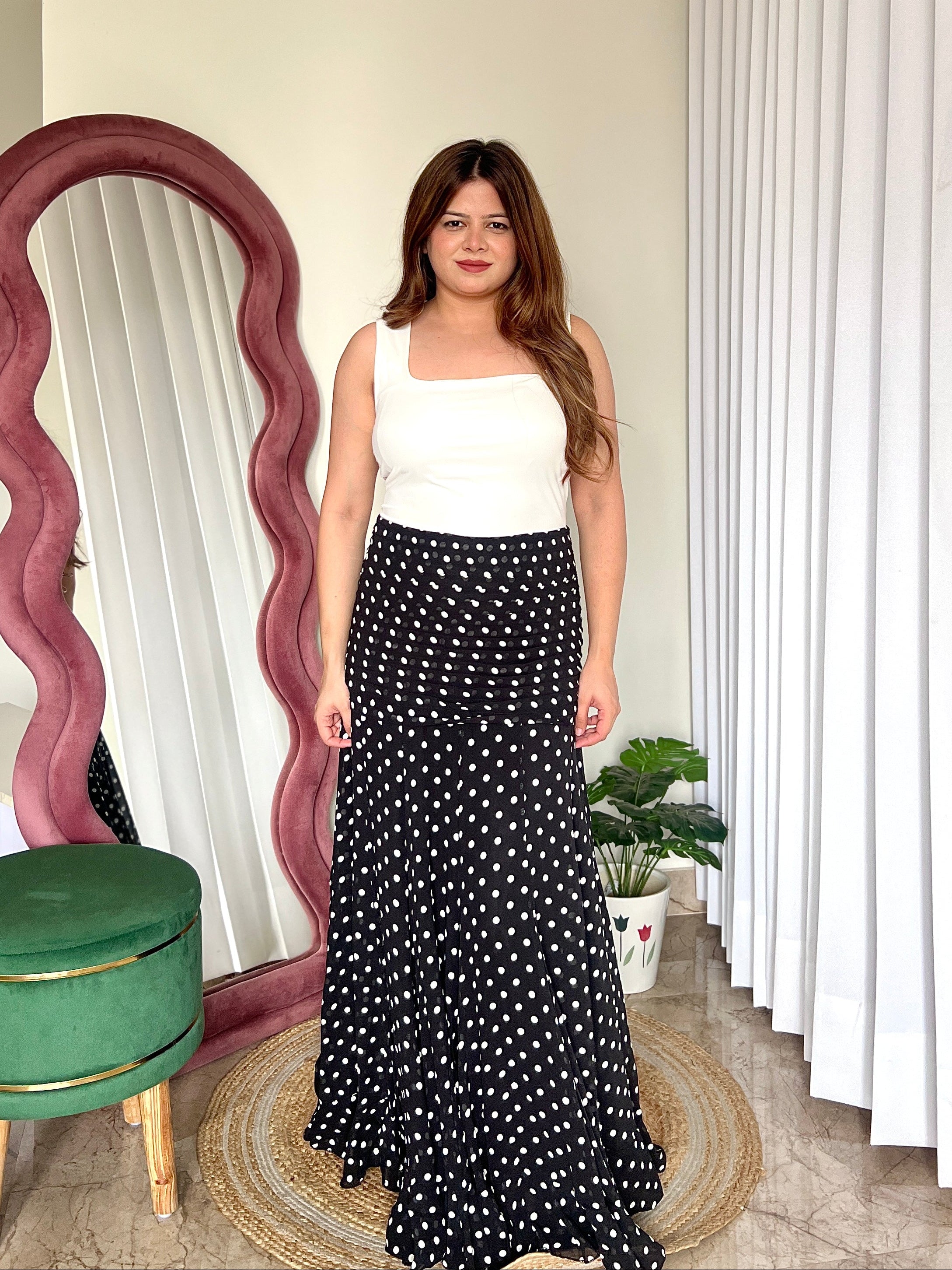 DOLLY POLKA DOT SKIRT