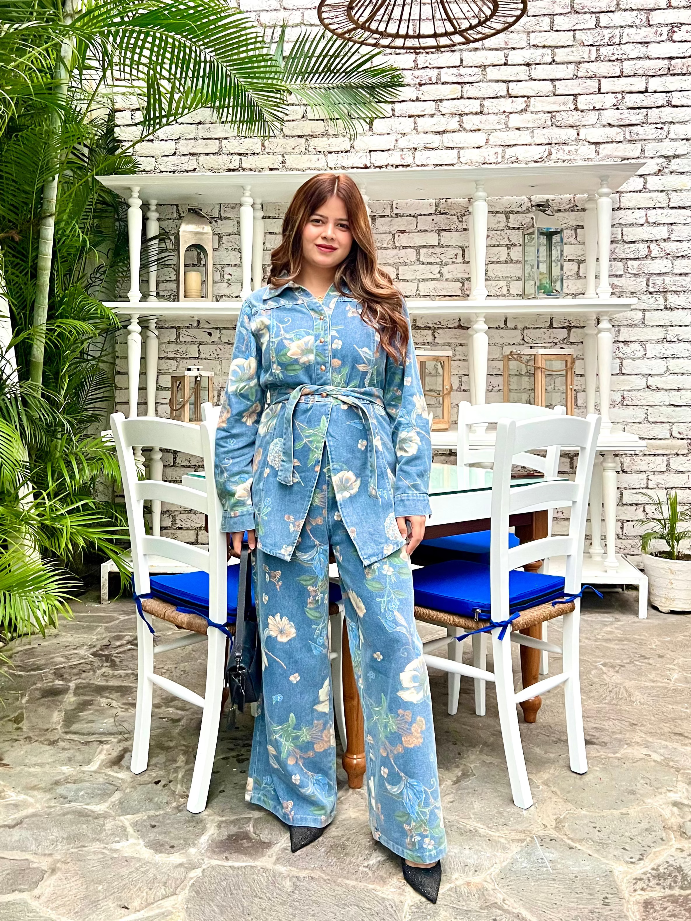 Jordan Floral Denim Coord