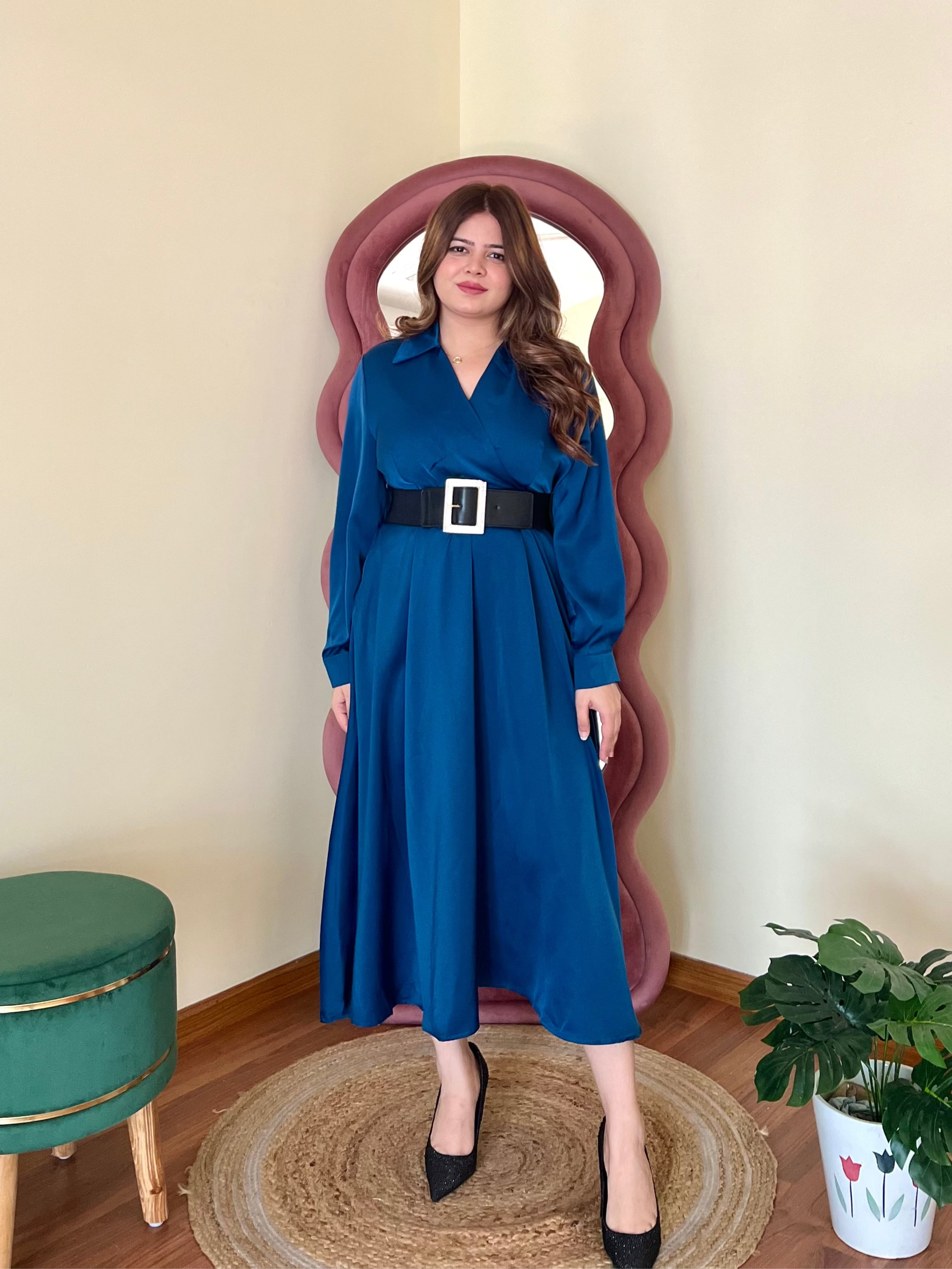 ALISON BELTED DRESS