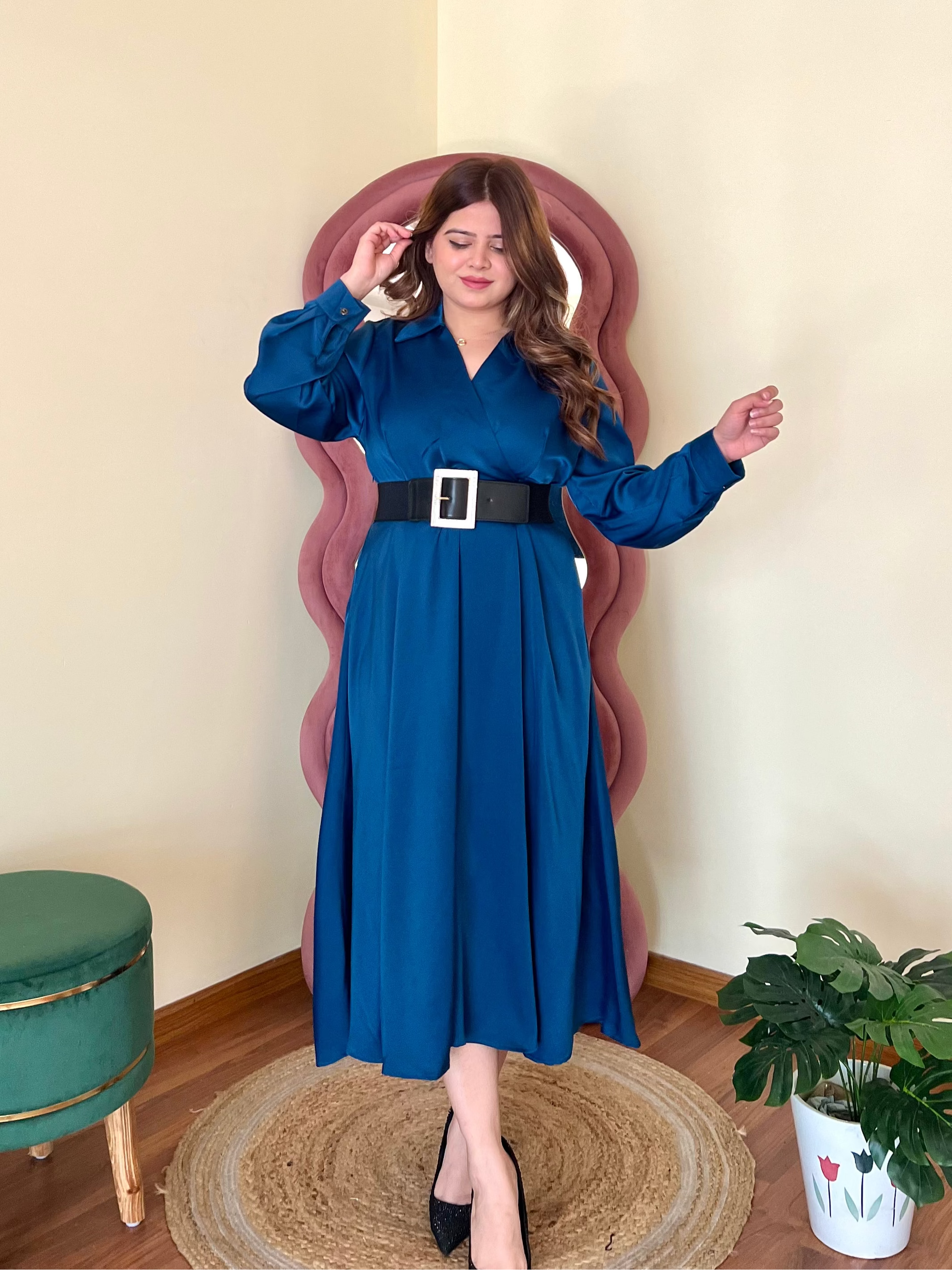 ALISON BELTED DRESS