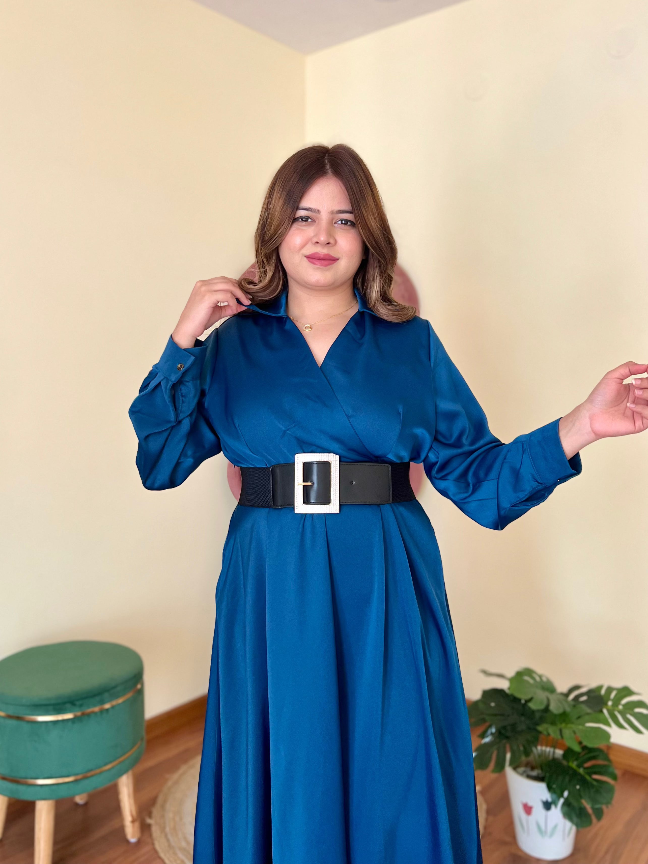 ALISON BELTED DRESS