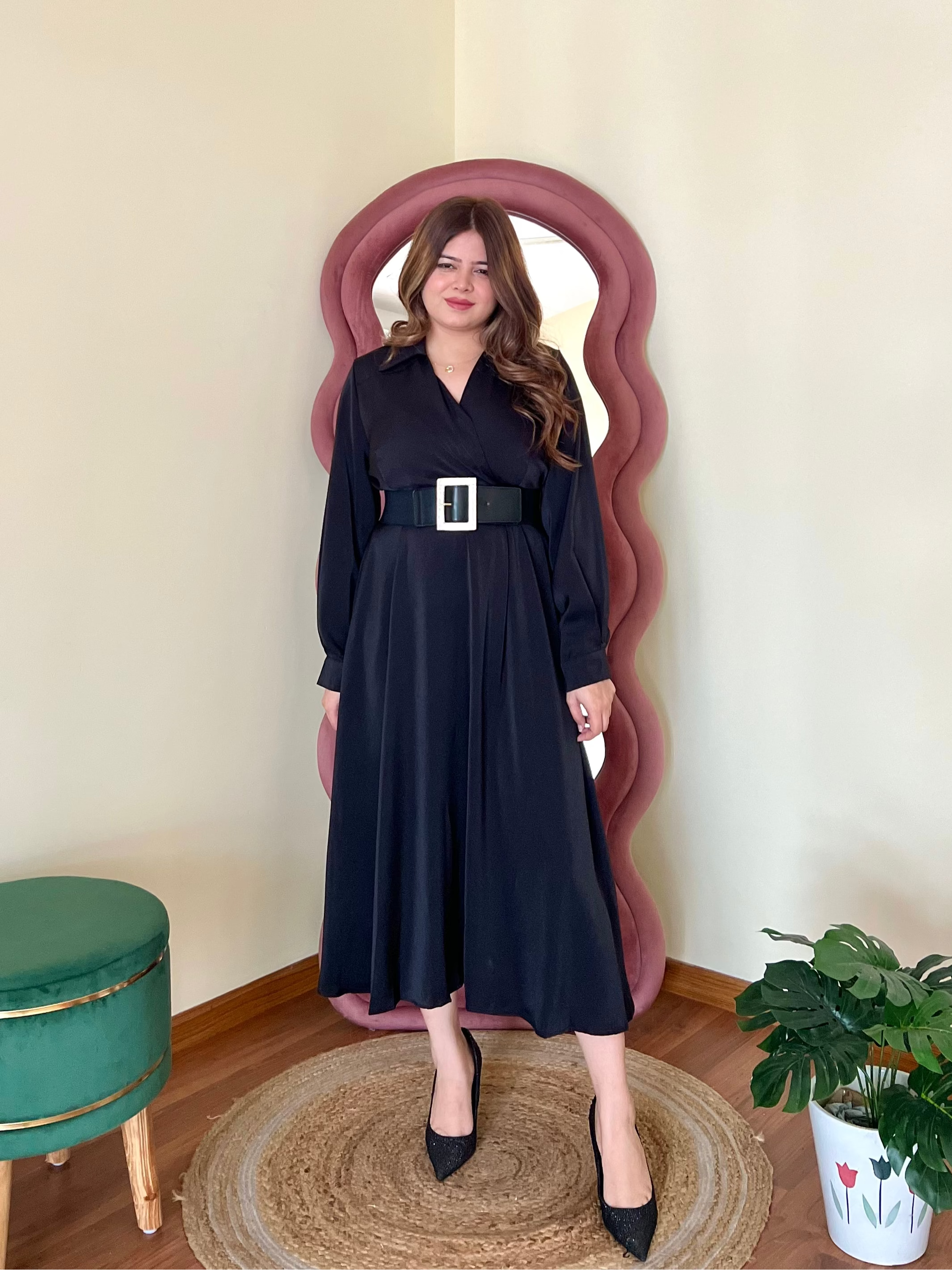 ALISON BELTED DRESS