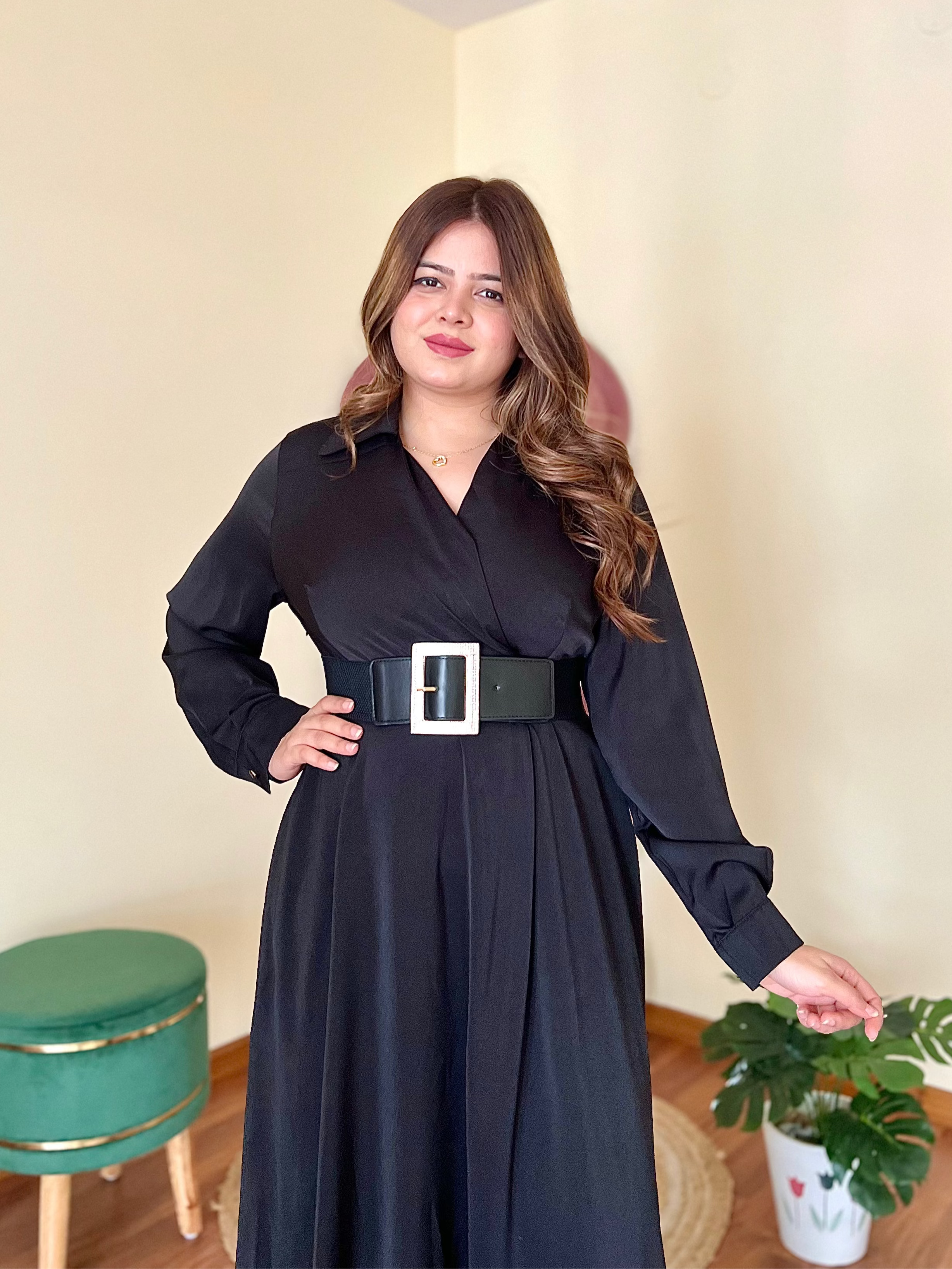 ALISON BELTED DRESS