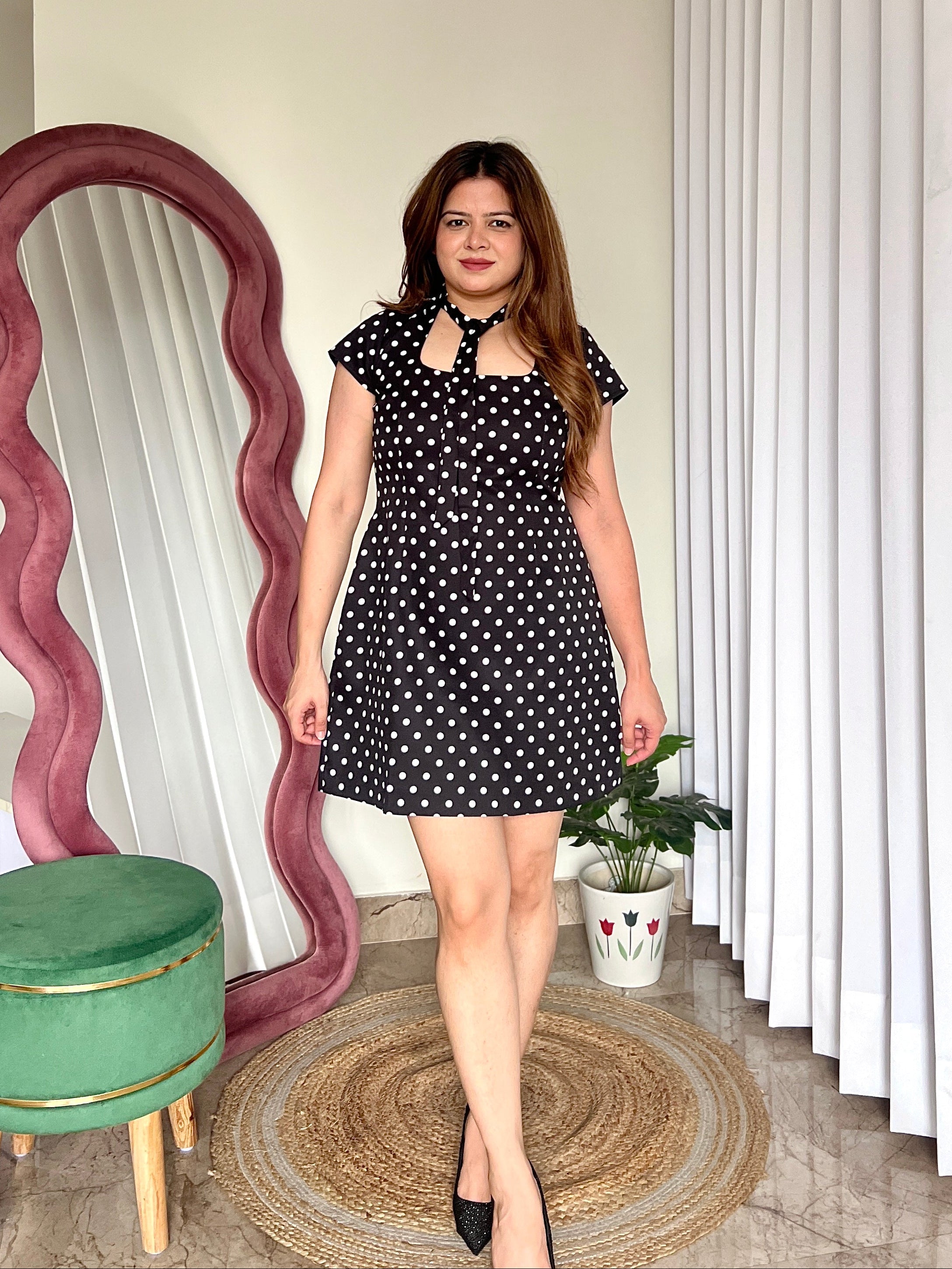 ENVY POLKA DOT DRESS