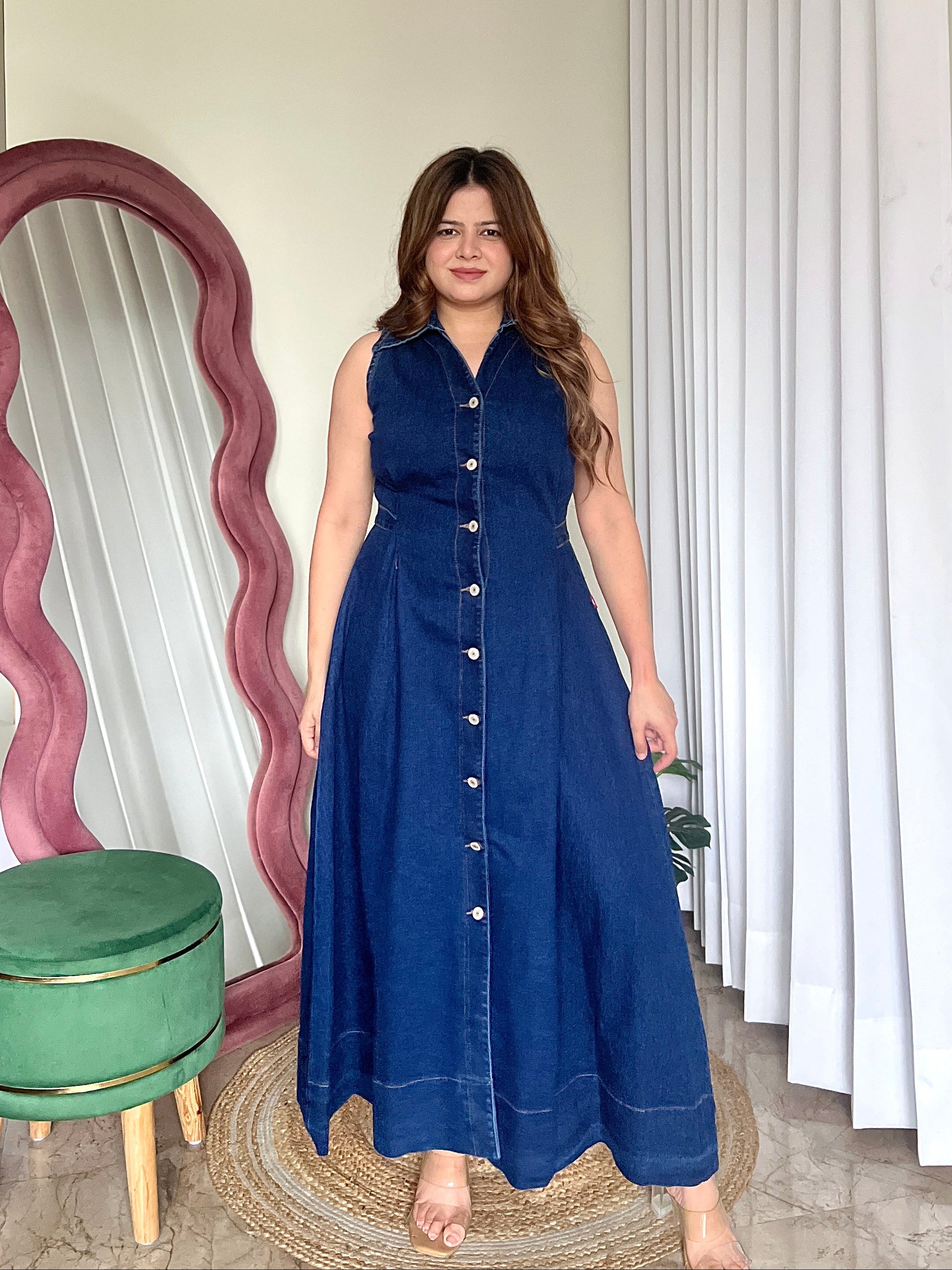 JULIAN DENIM DRESS