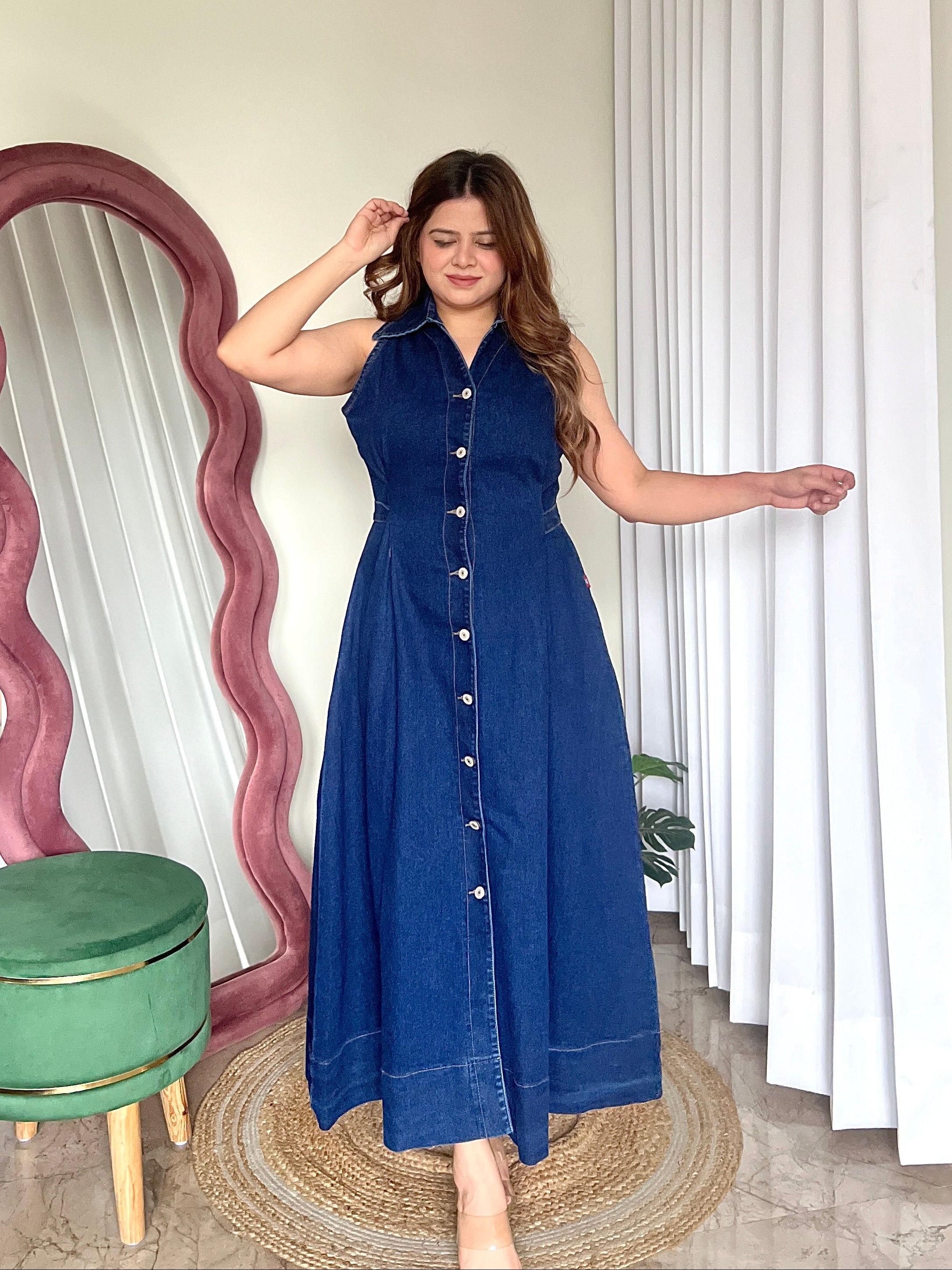 JULIAN DENIM DRESS