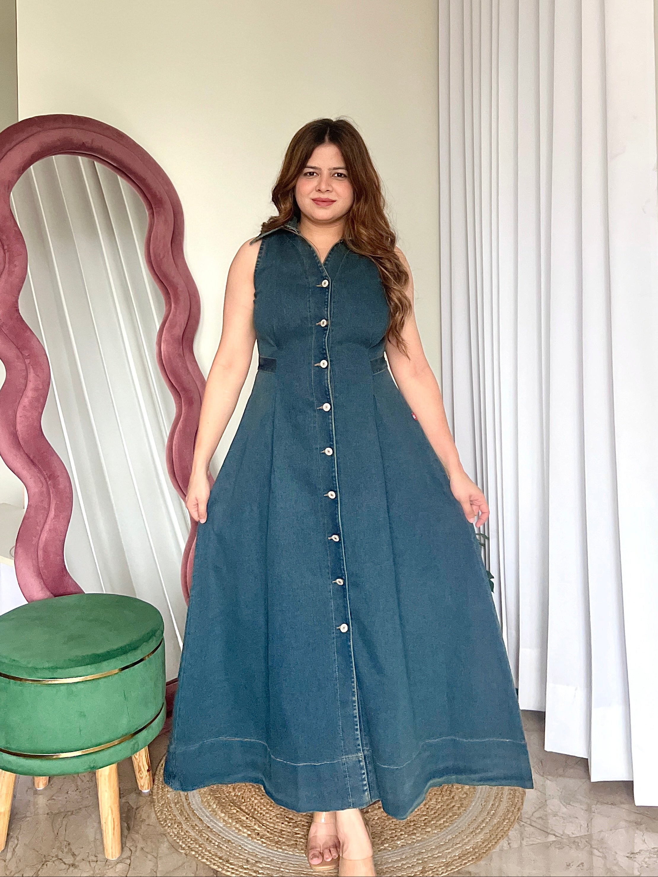 JULIAN DENIM DRESS