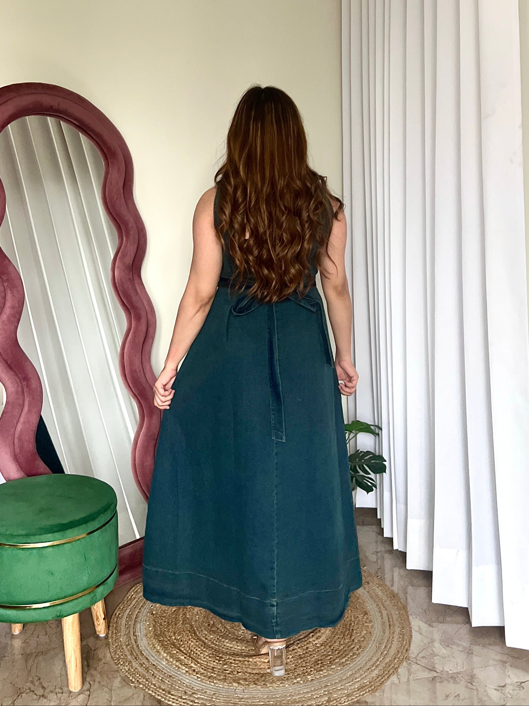 JULIAN DENIM DRESS