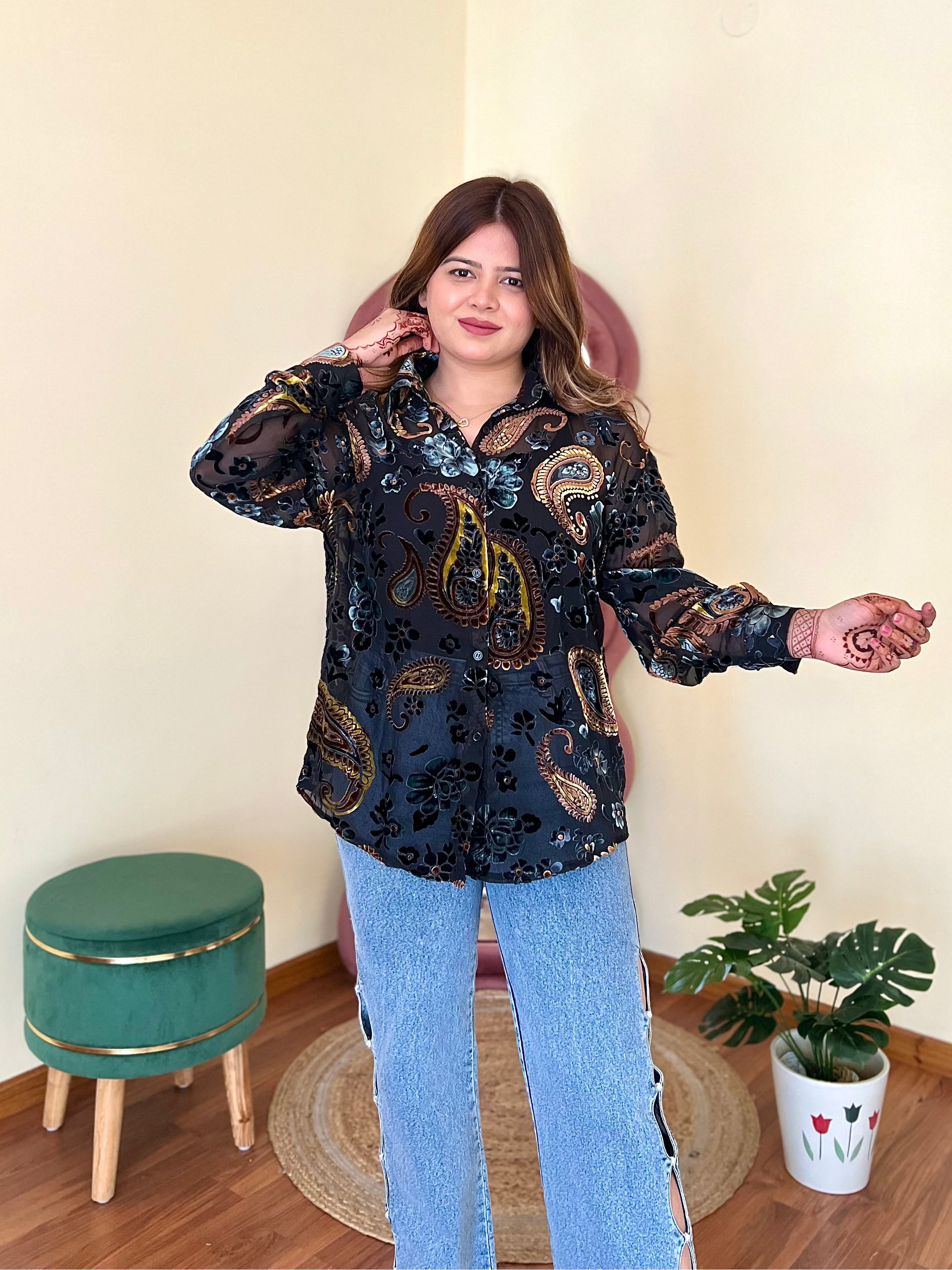 Willow Velvet Shirt