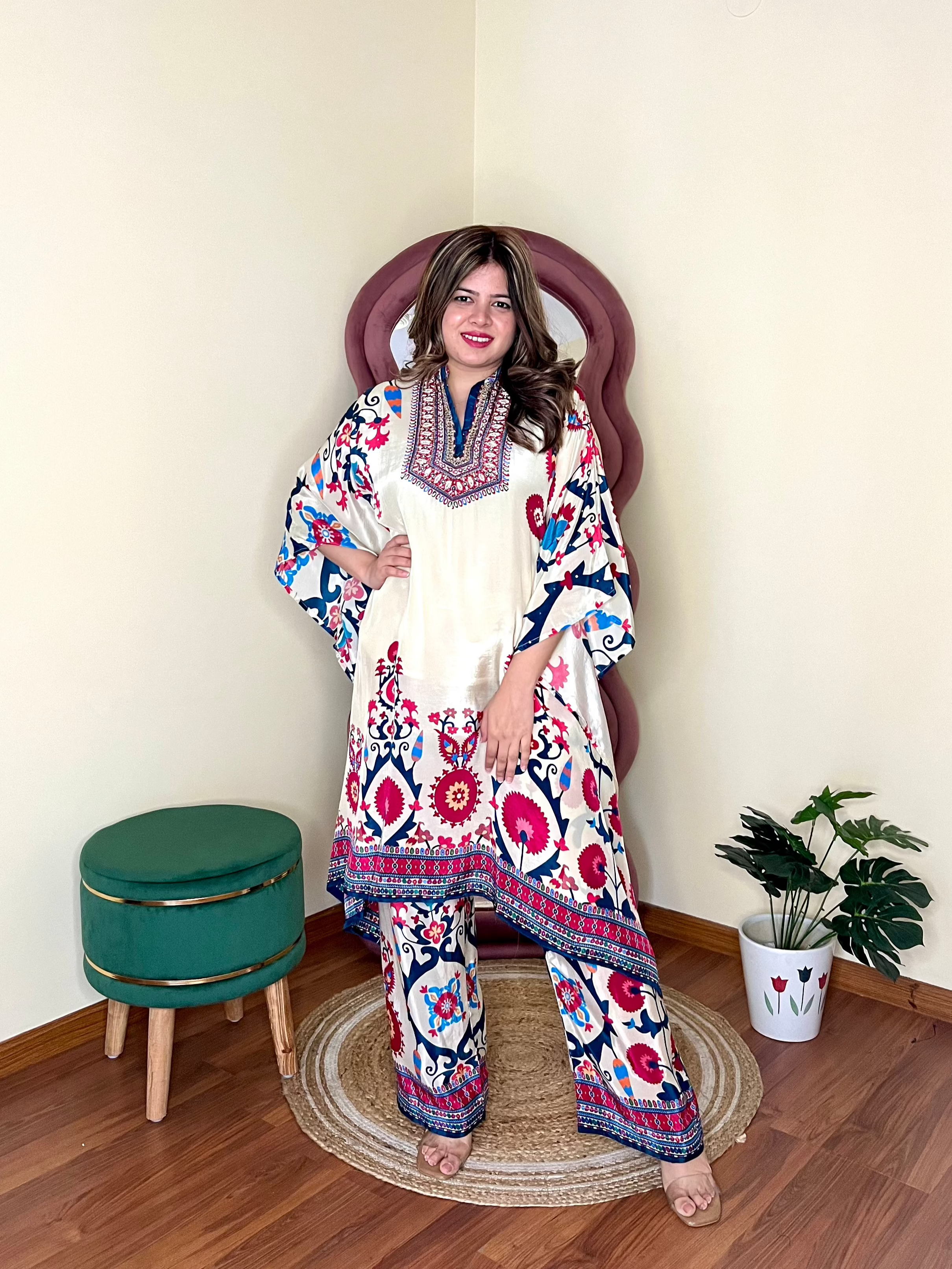 RUHANI KAFTAN SET