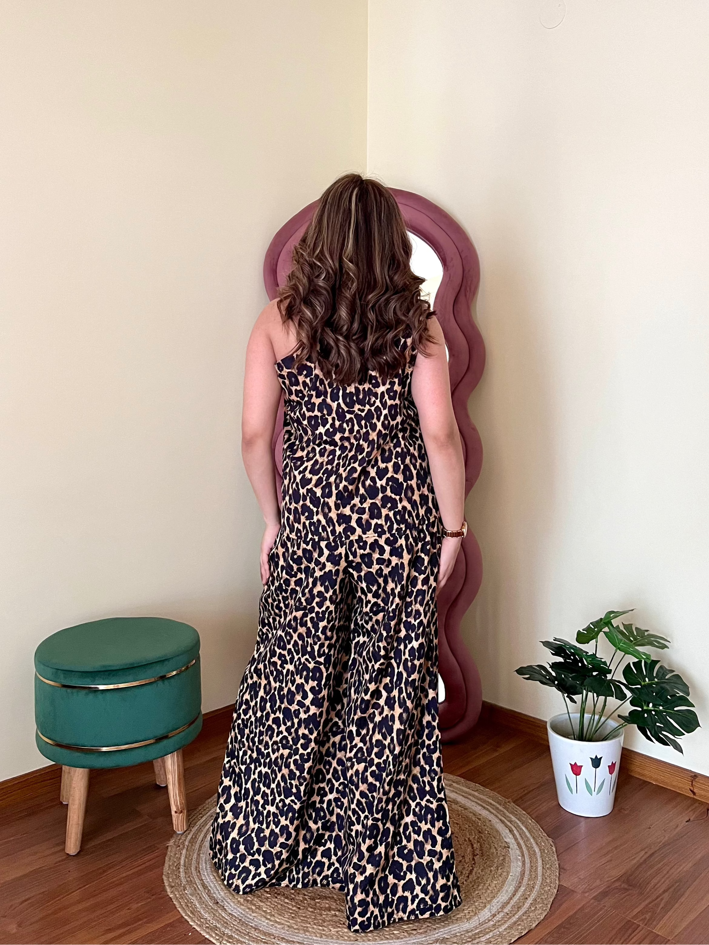 ELEGANCE LEOPARD COORD