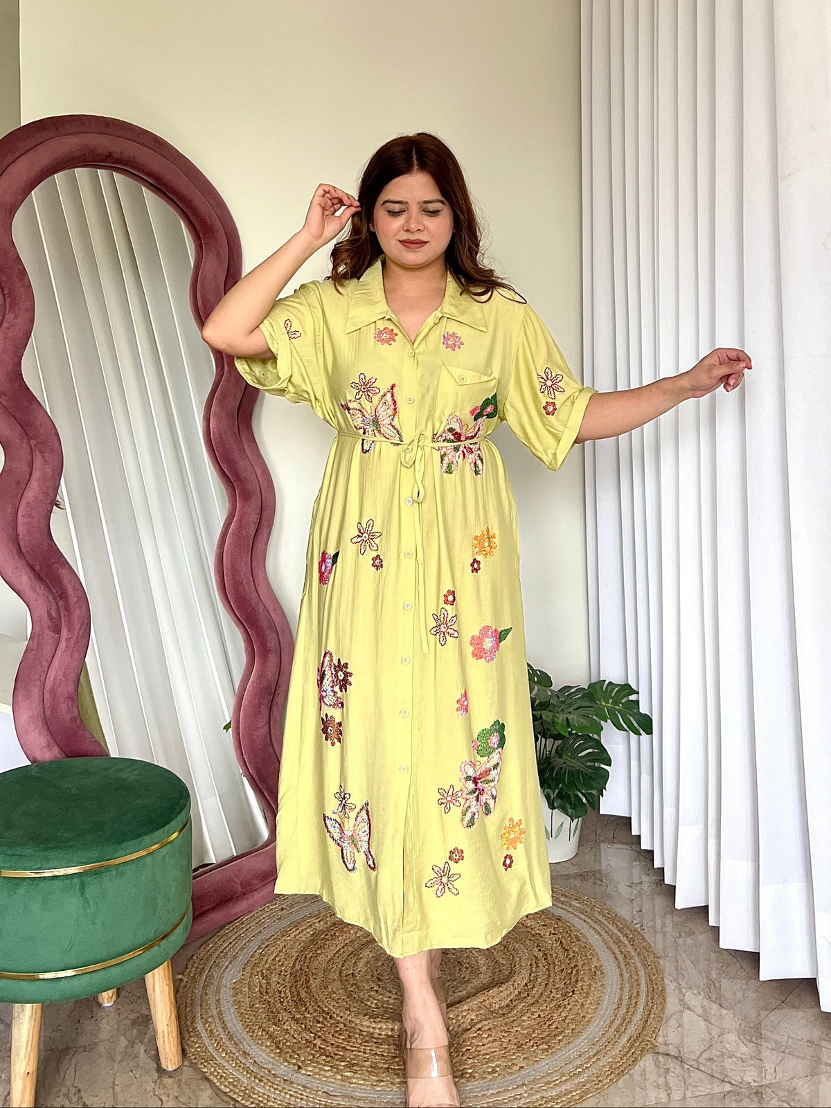 KENNY BUTTERFLY DRESS