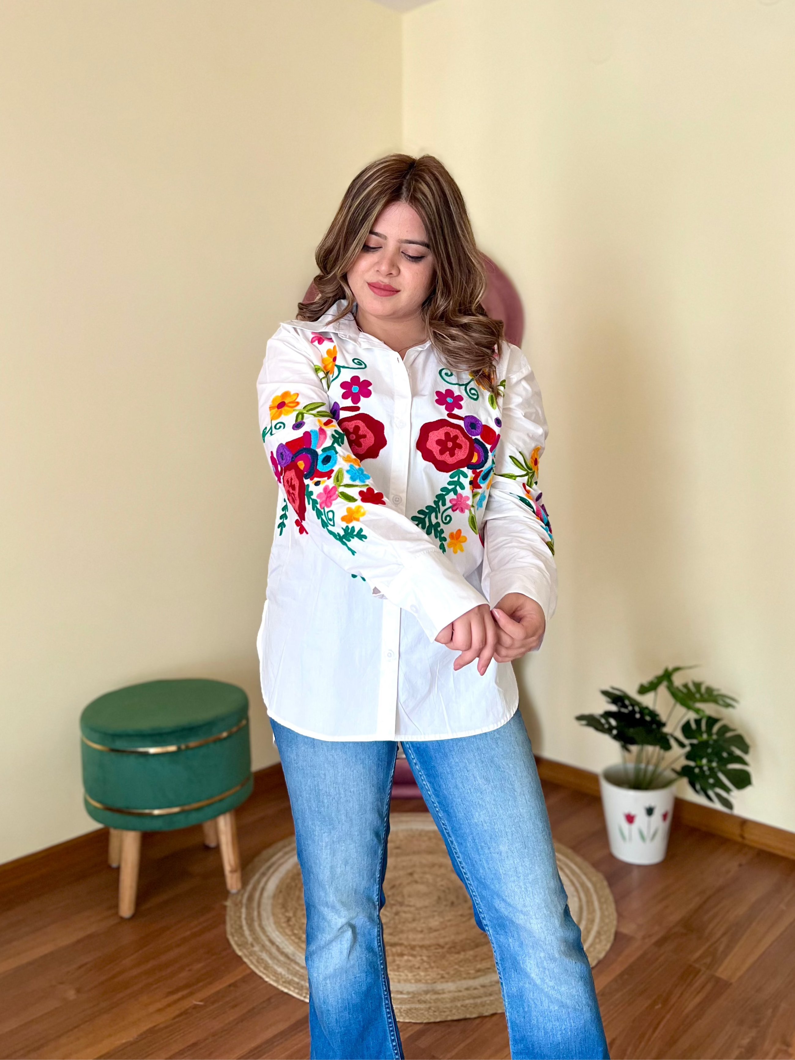ALAN EMBROIDERED SHIRT
