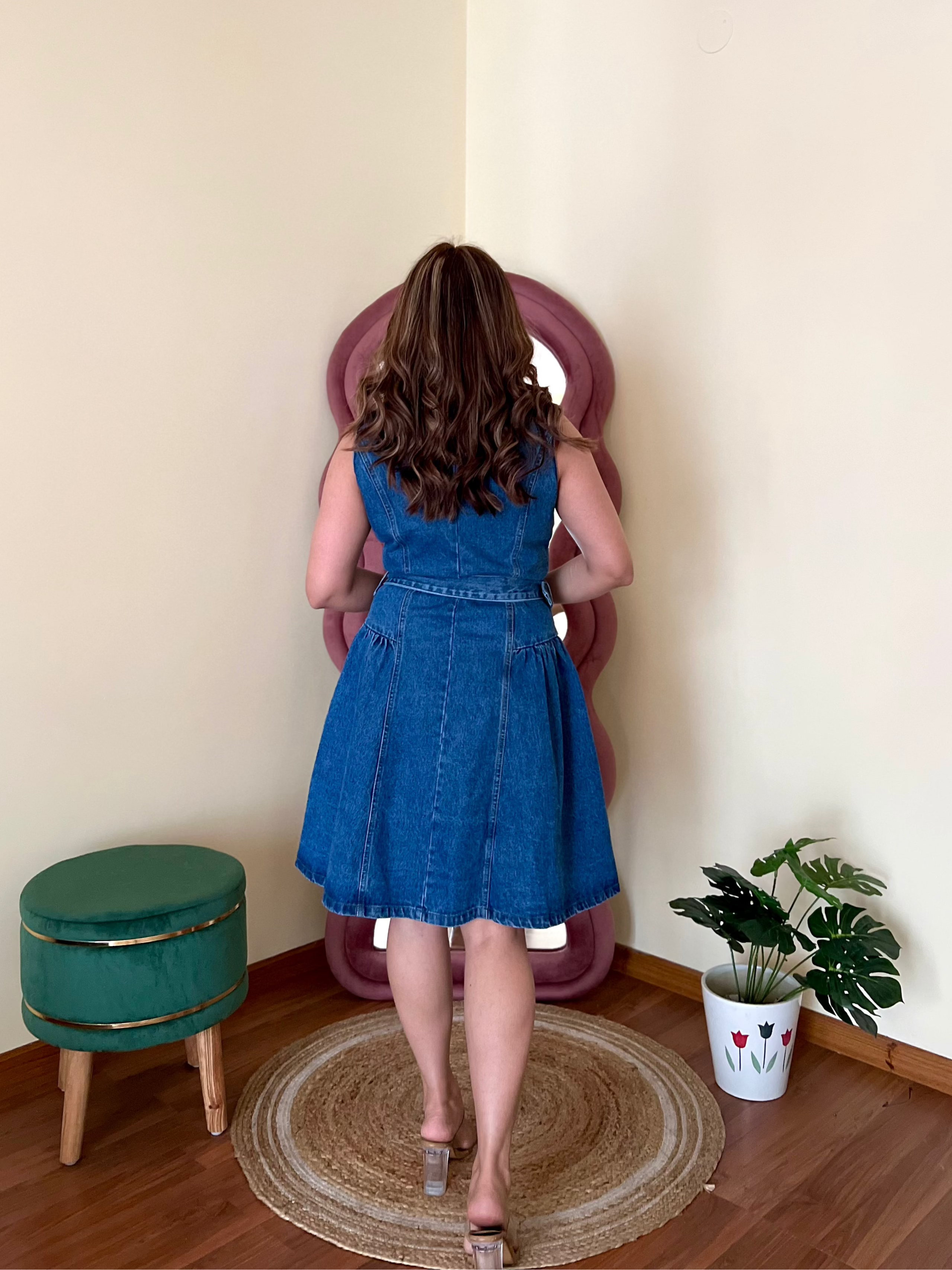 TESSA DENIM DRESS
