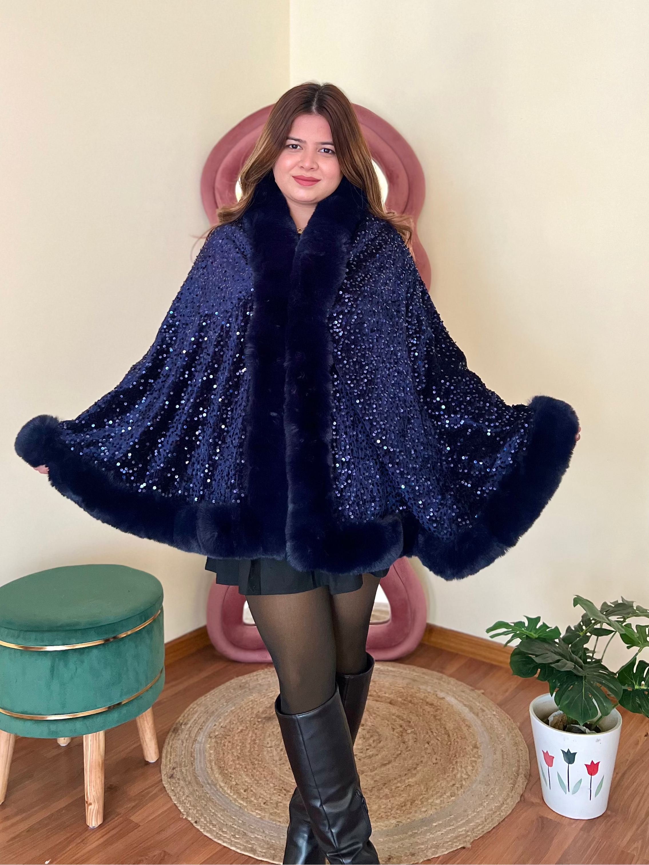 NOOR GLITTER SHAWL