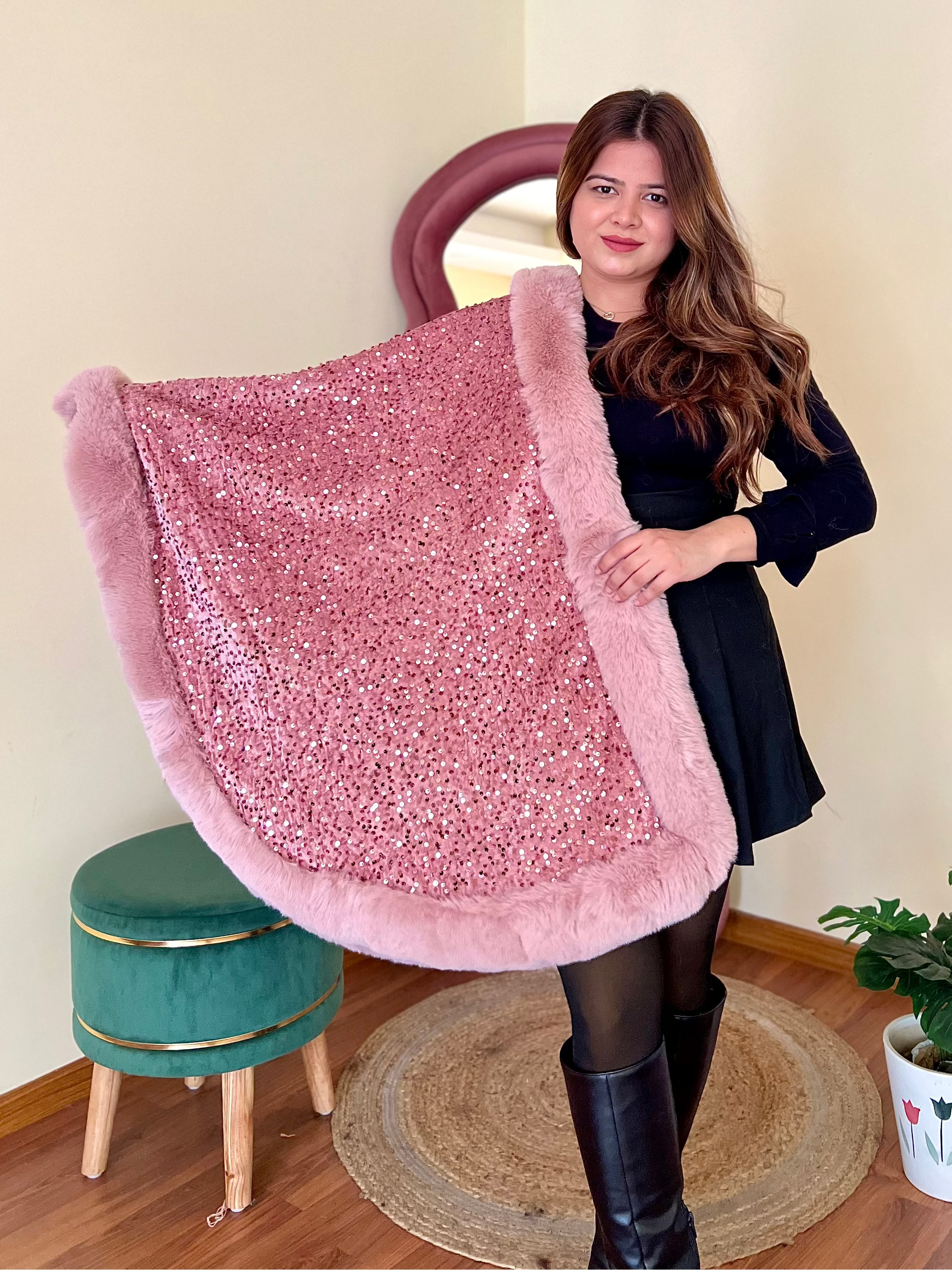 NOOR GLITTER SHAWL