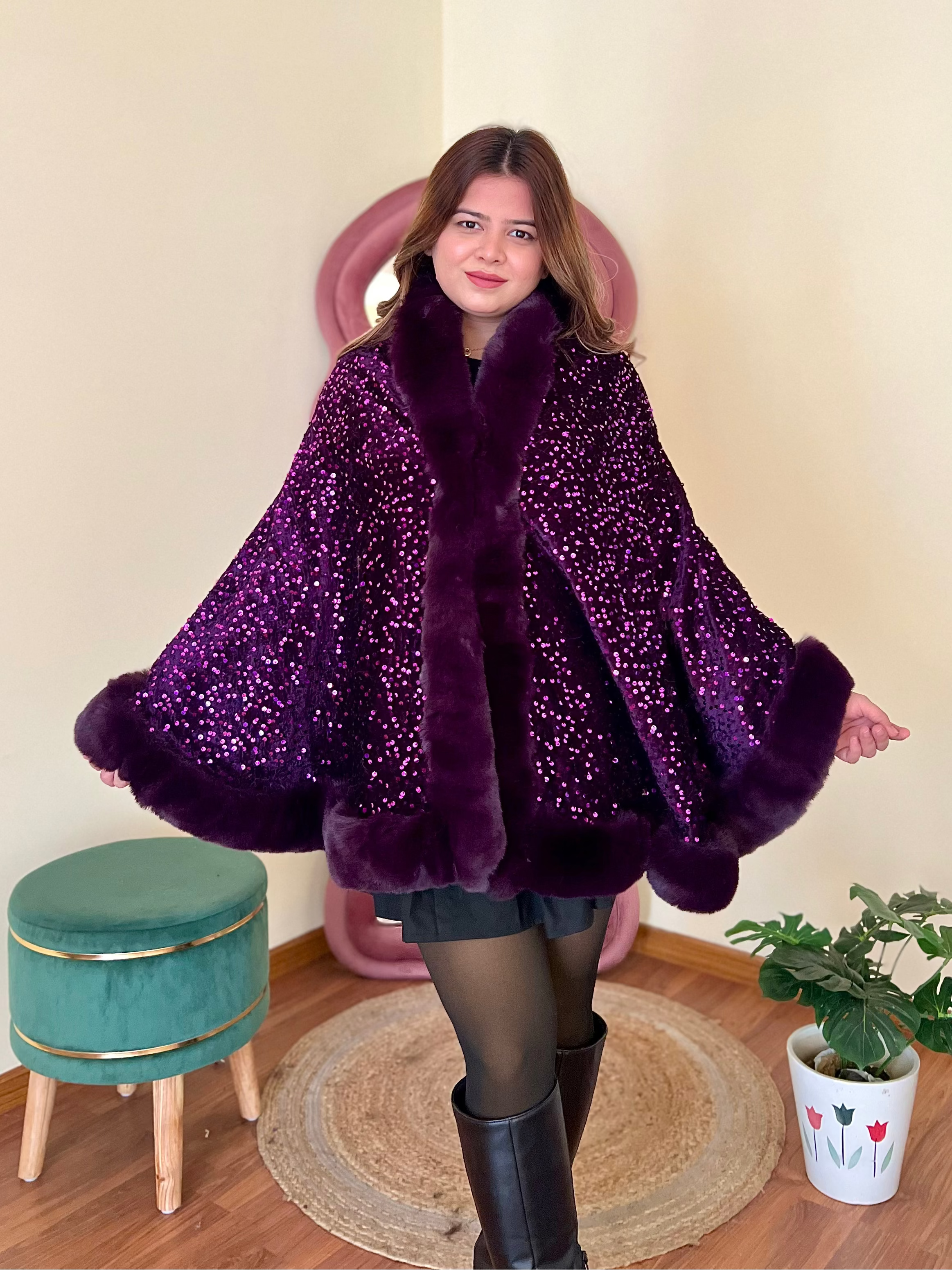NOOR GLITTER SHAWL