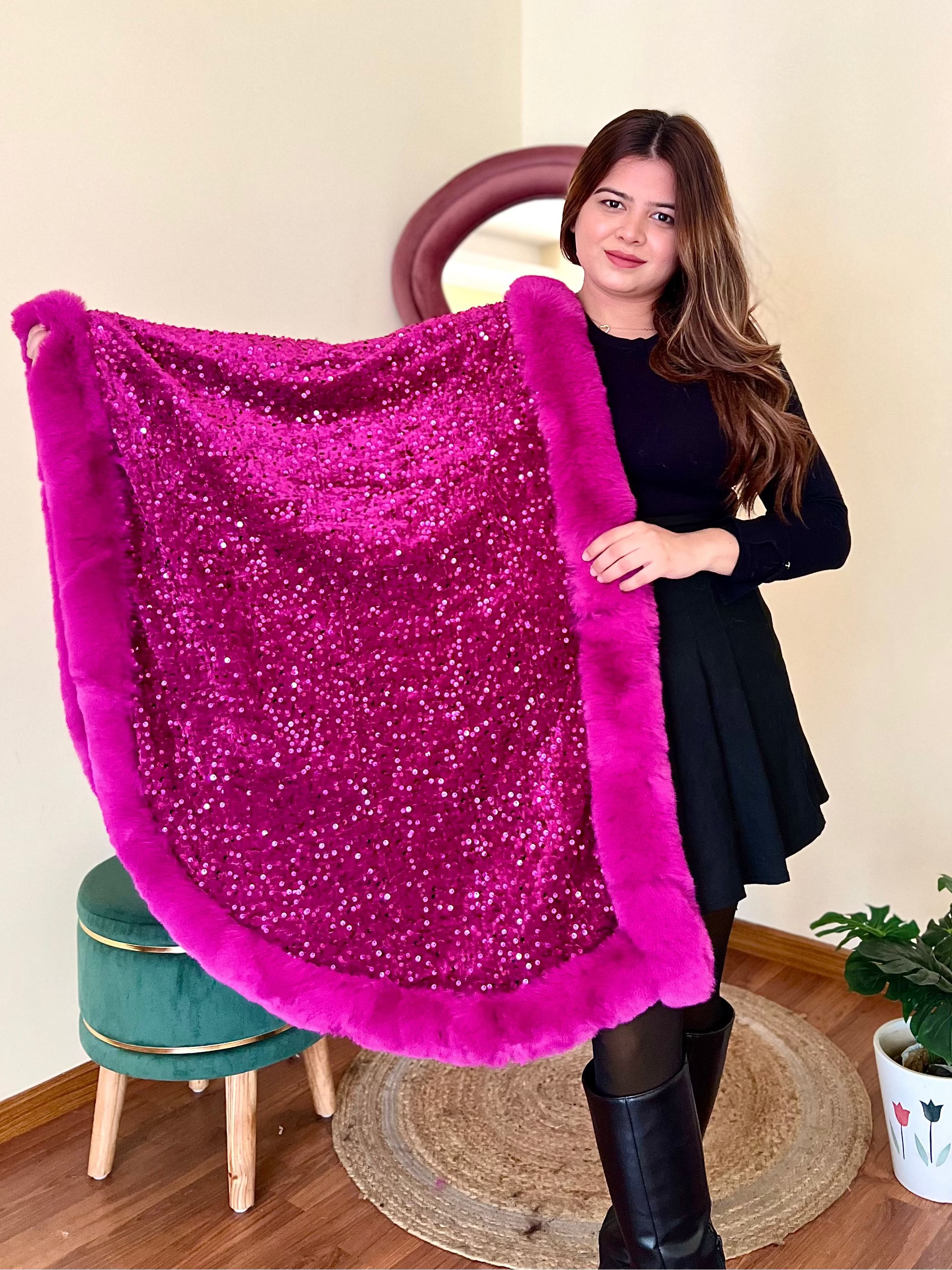 NOOR GLITTER SHAWL