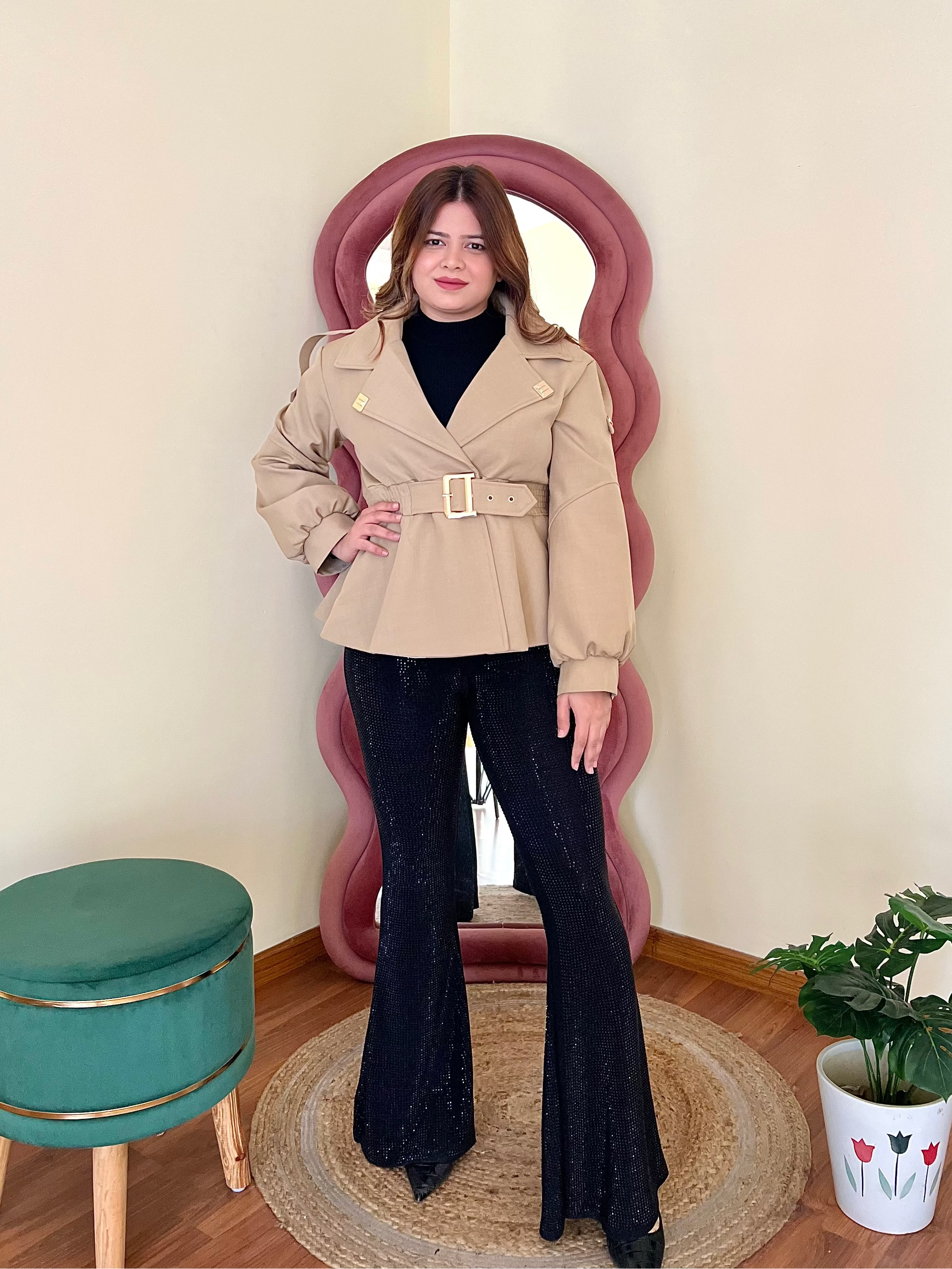 BETSY BELTED JACKET