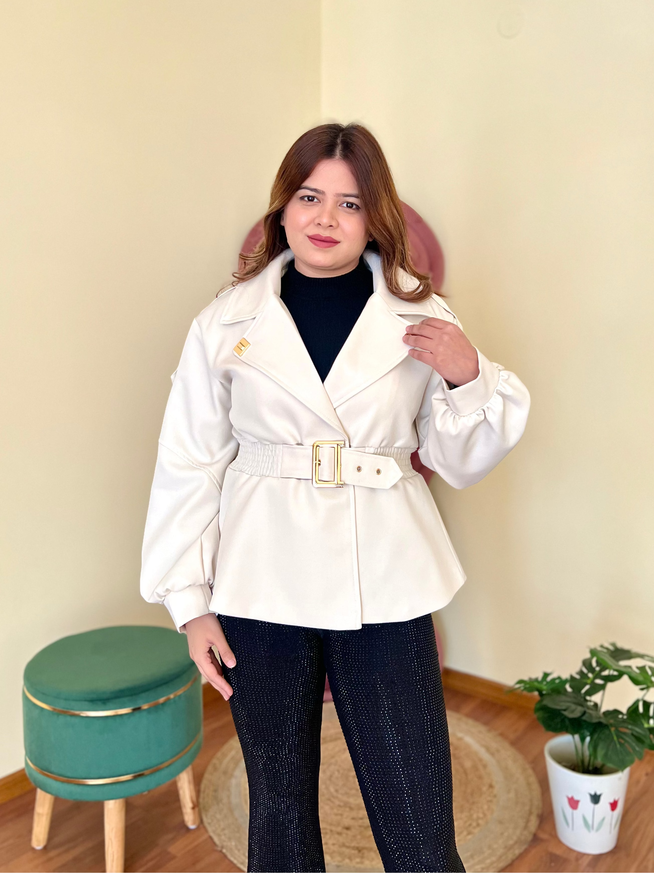 BETSY BELTED JACKET