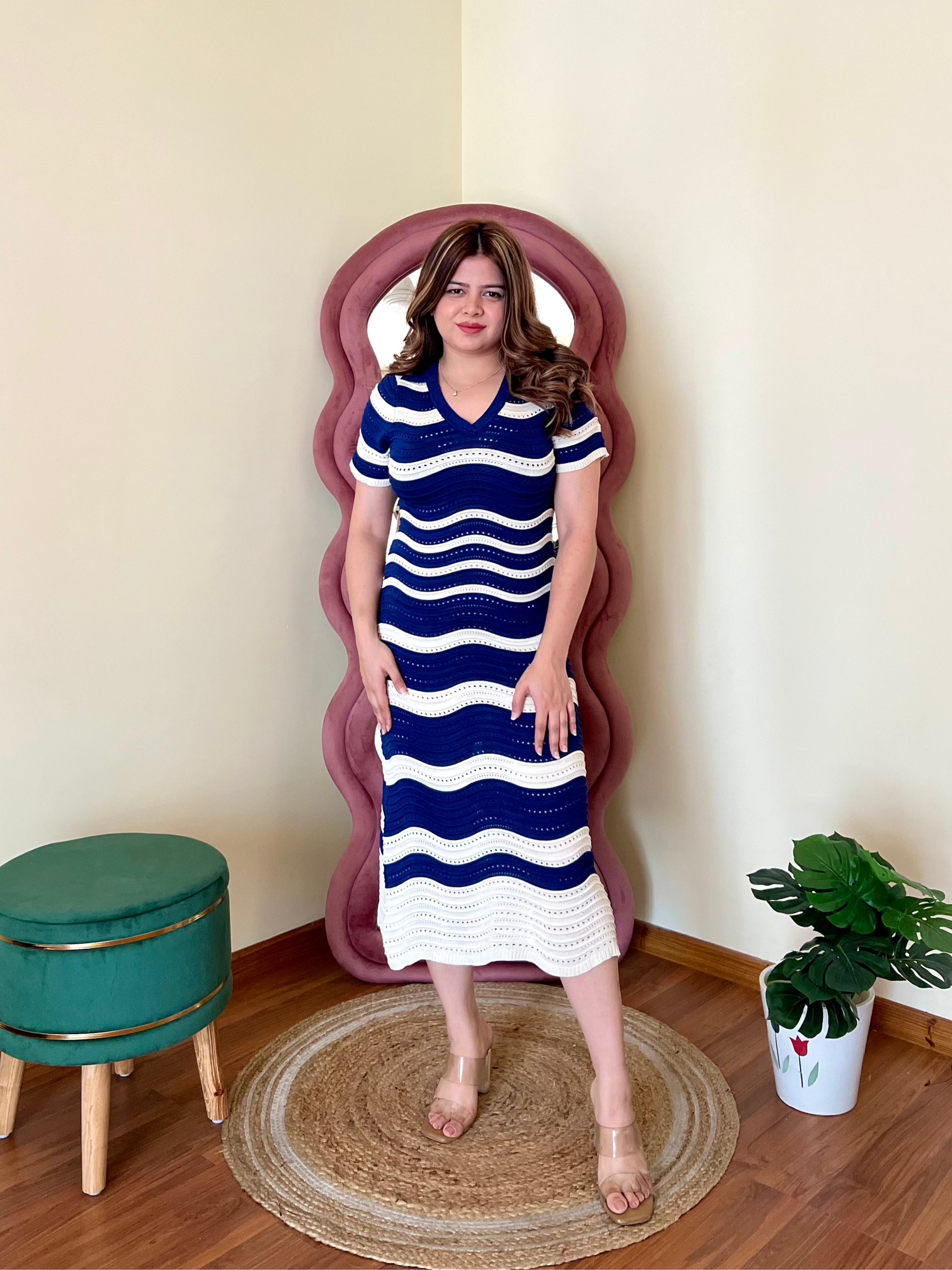 FLORENCE RIBBED DRESS