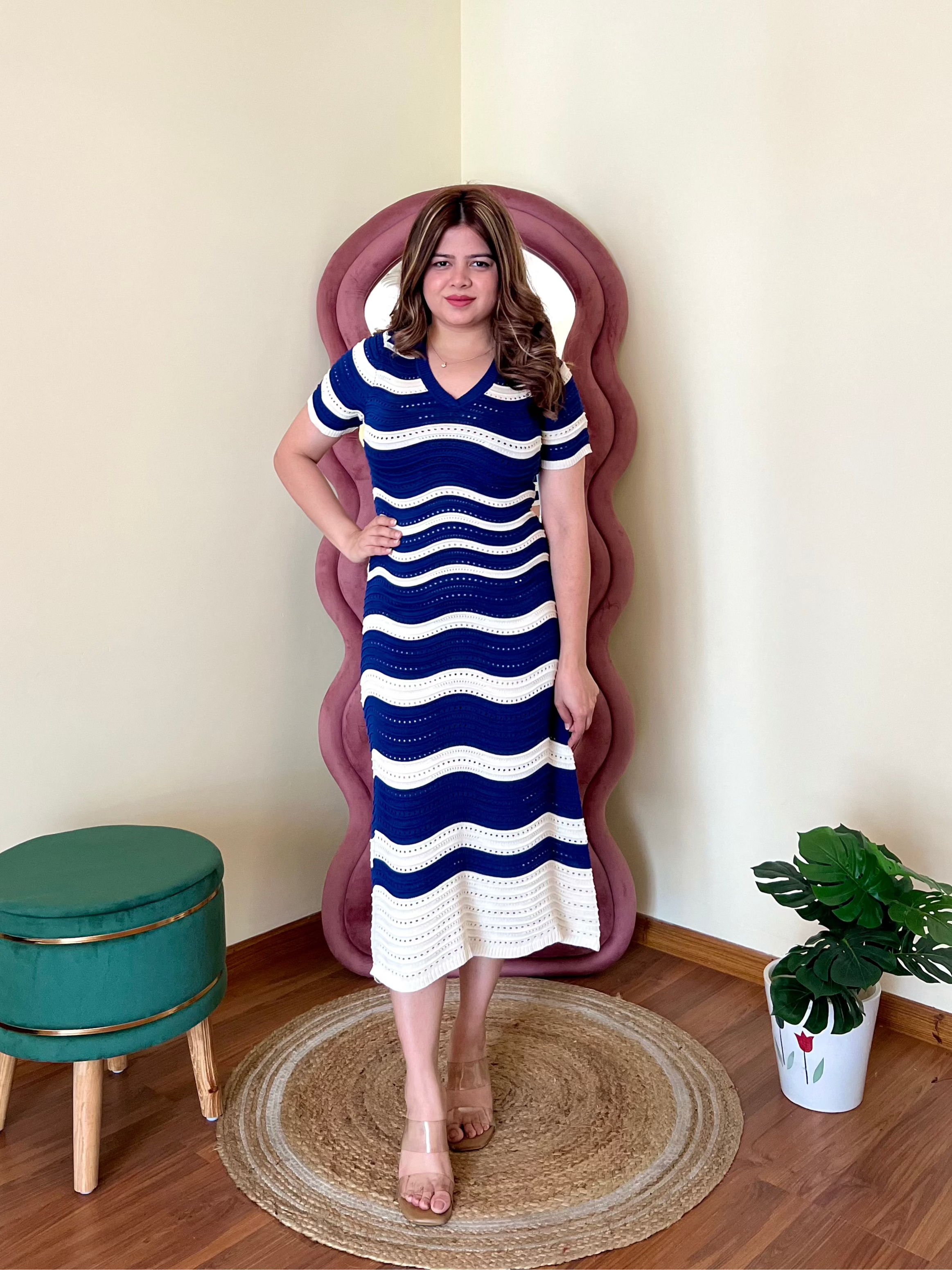 FLORENCE RIBBED DRESS