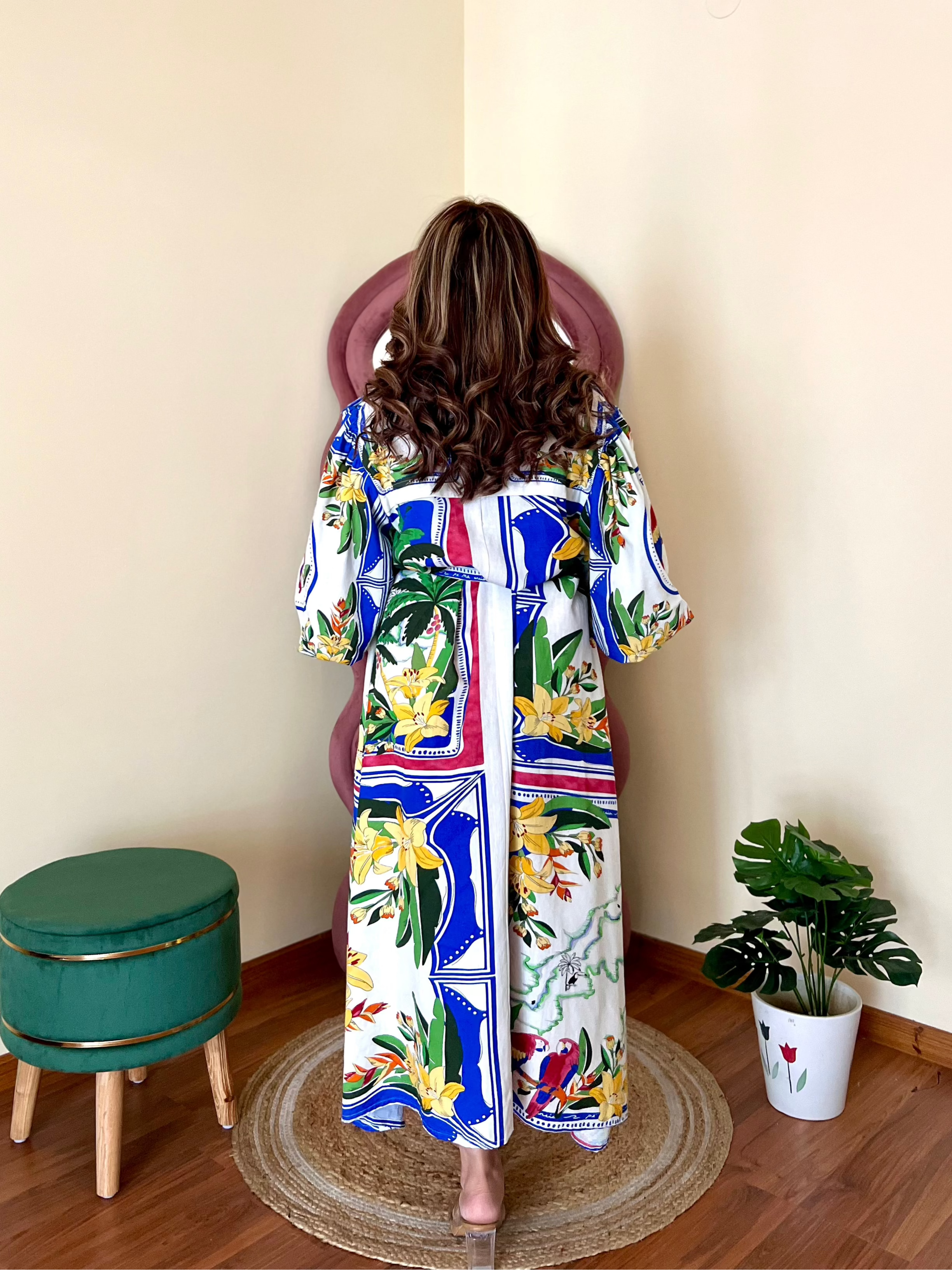 MACARENA PRINTED DRESS