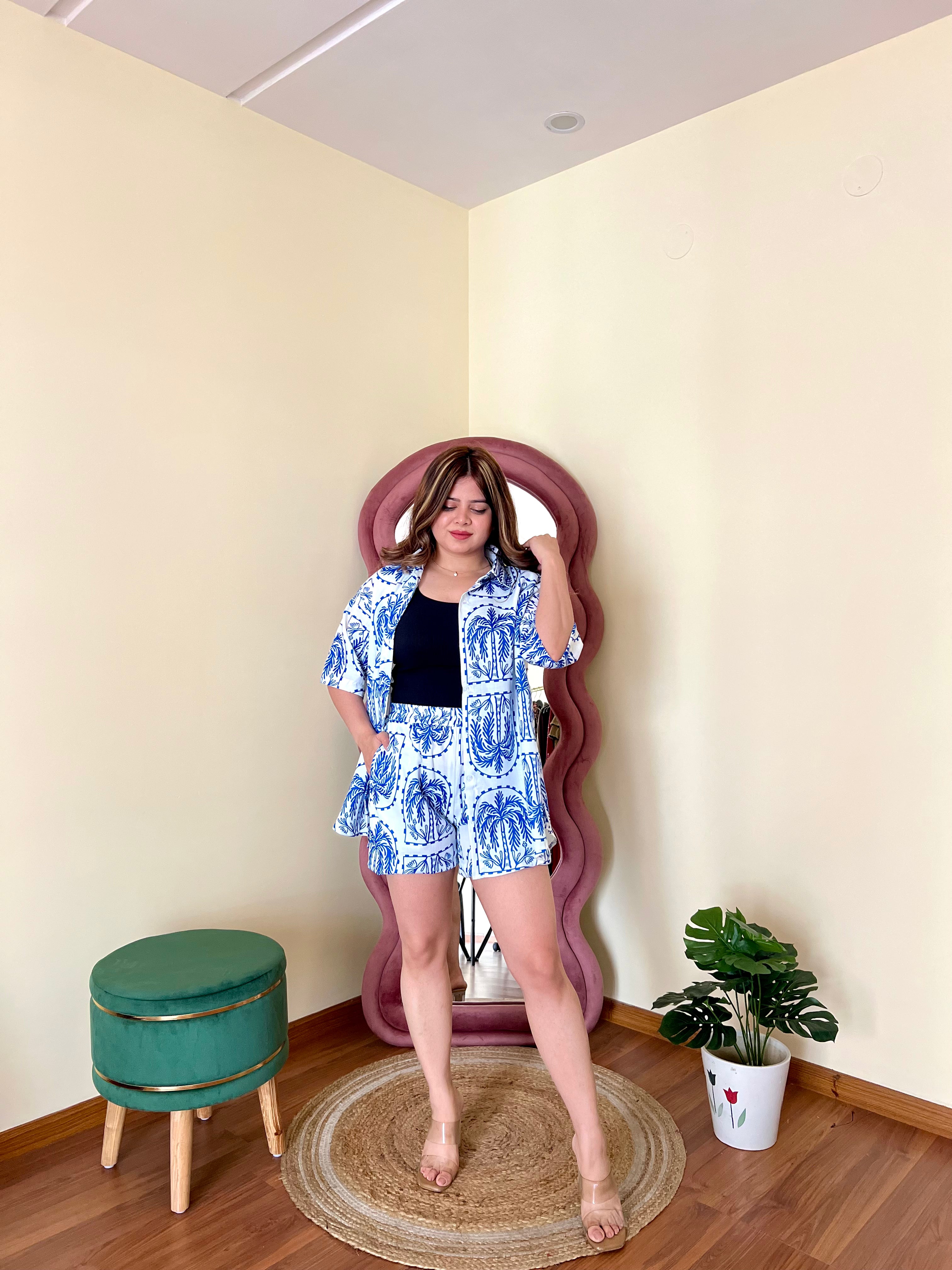 POPPY BREEZE SHORTS SET
