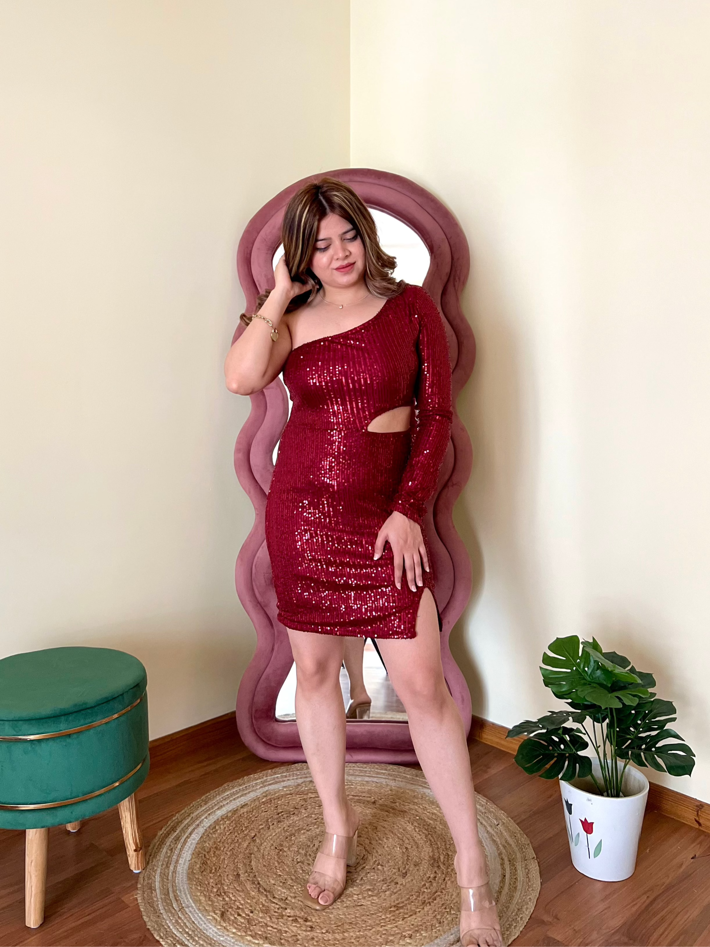 RAINA SEQUINCE DRESS