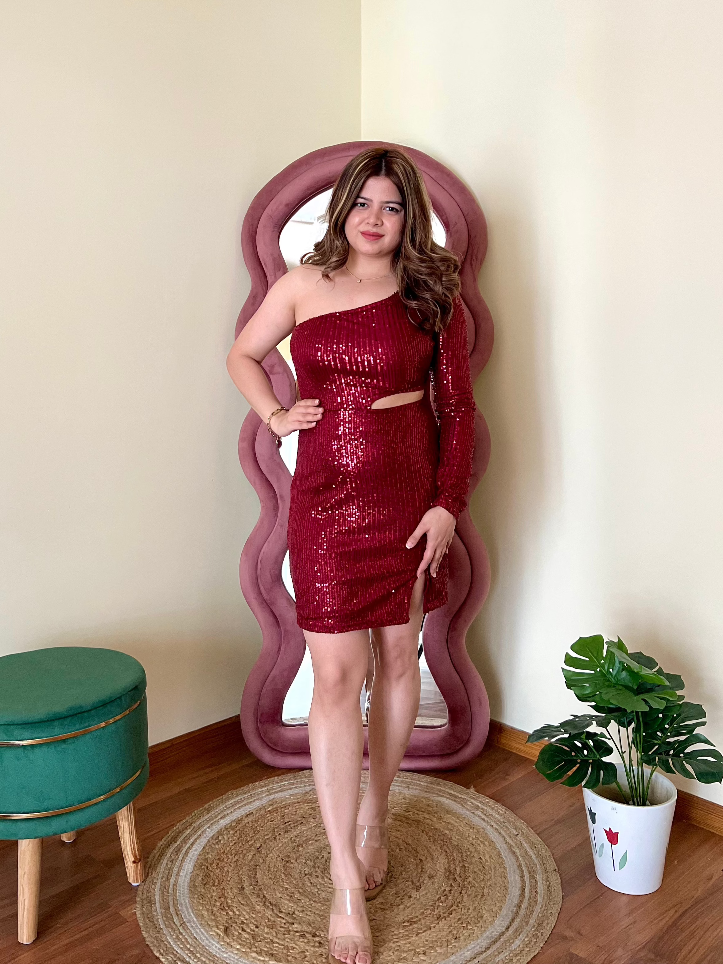 RAINA SEQUINCE DRESS