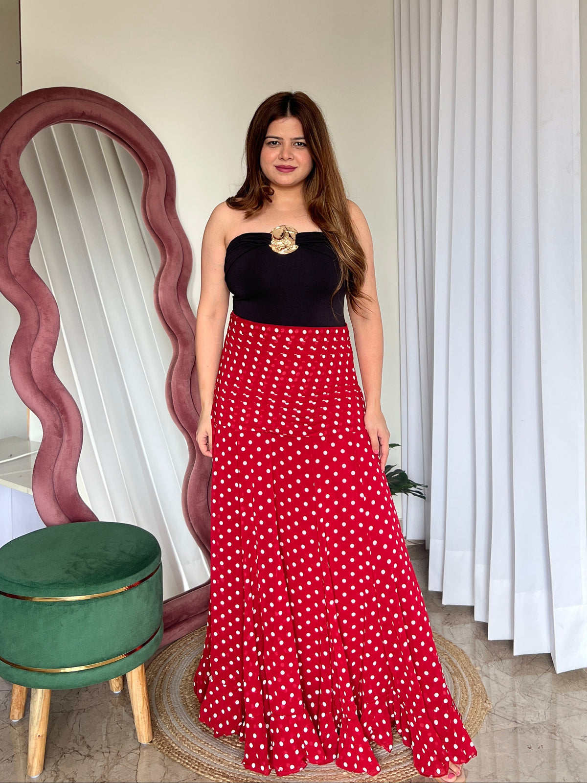 DOLLY POLKA DOT SKIRT