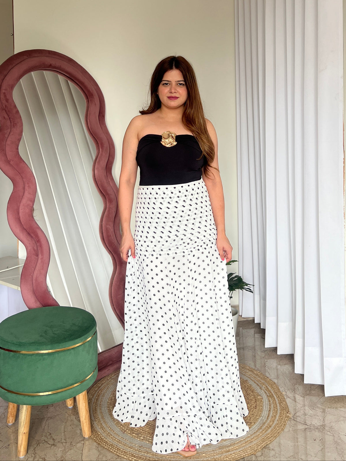 DOLLY POLKA DOT SKIRT