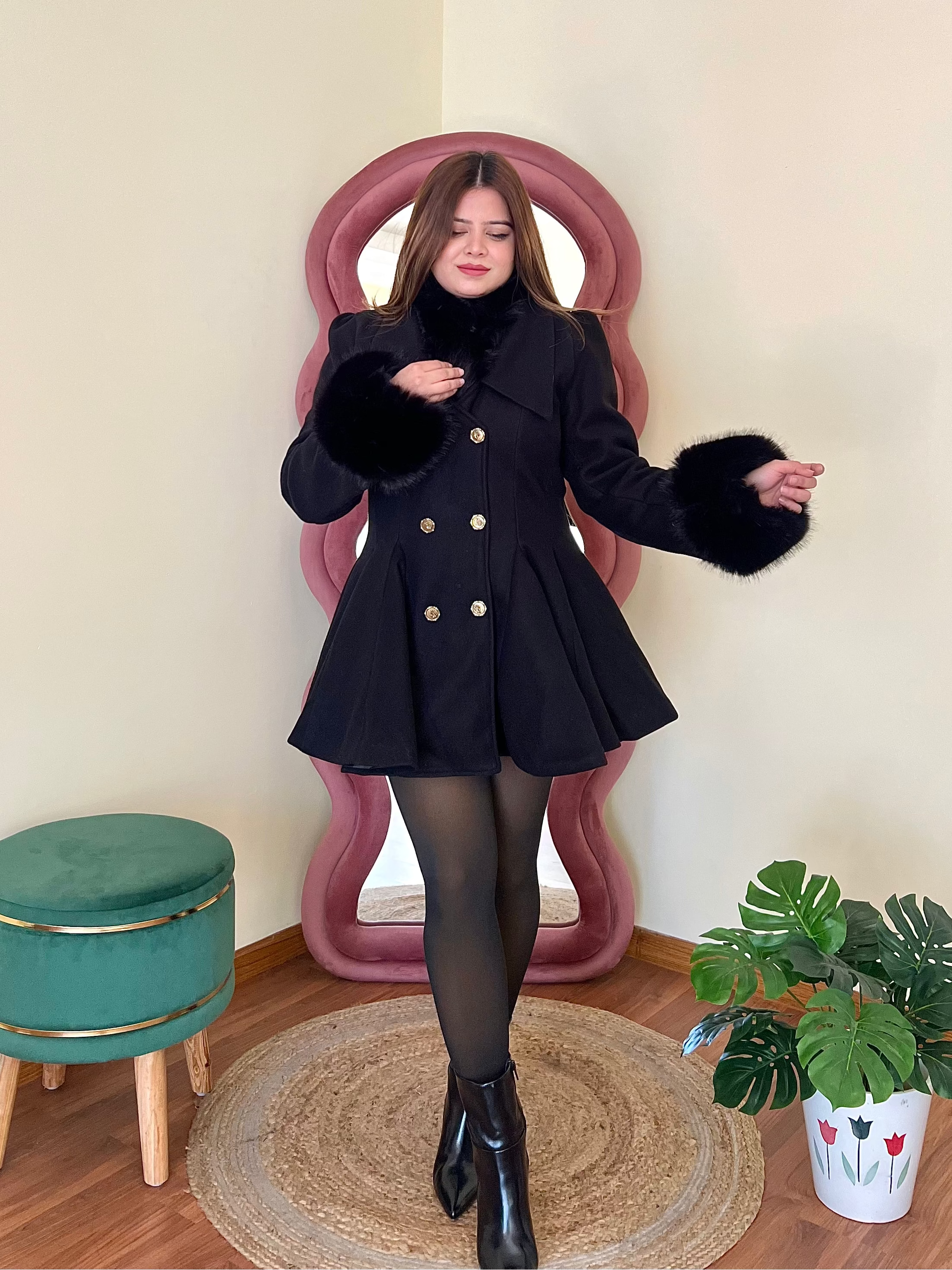 KARINA FUR C0AT