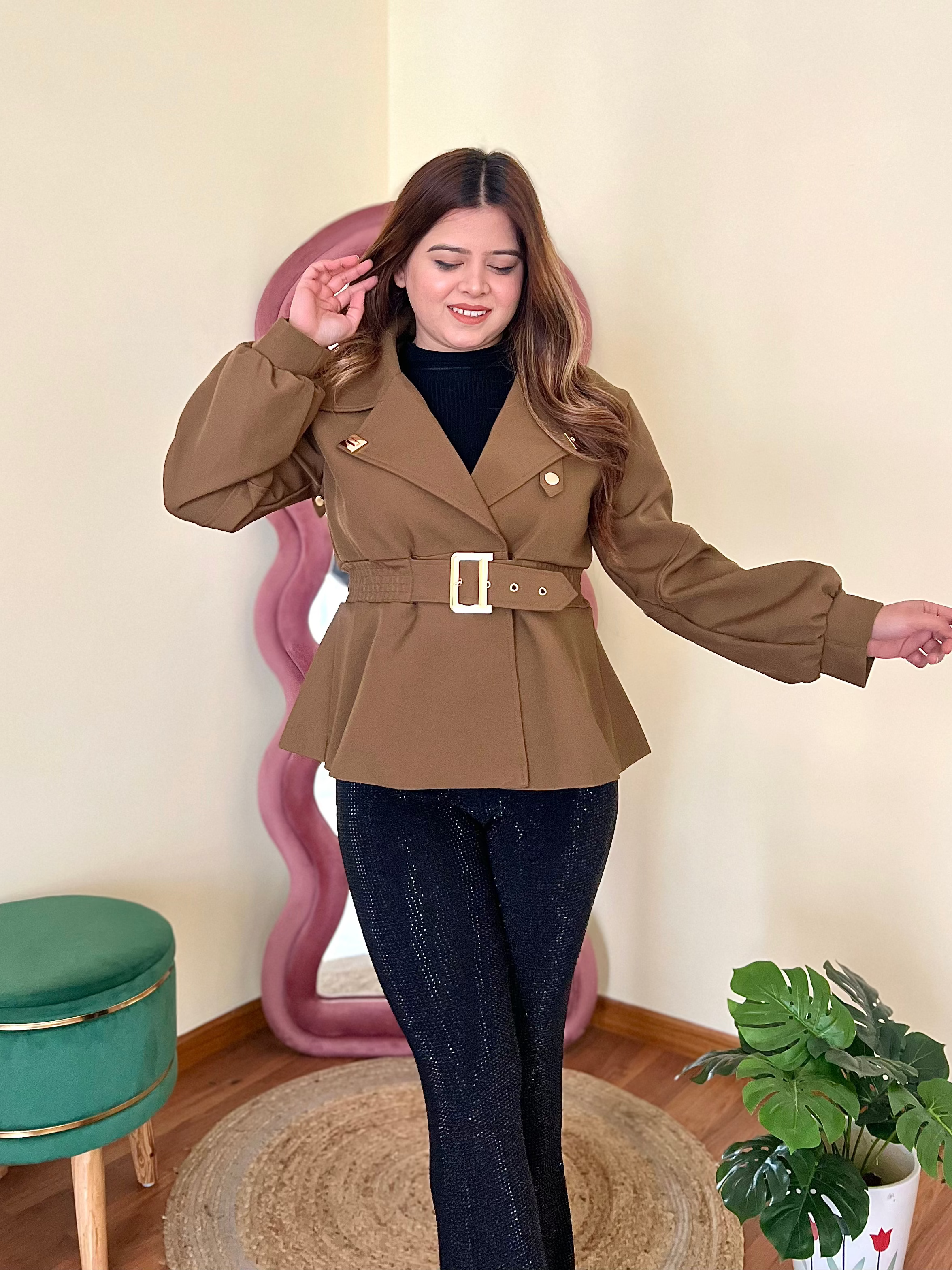 BETSY BELTED JACKET