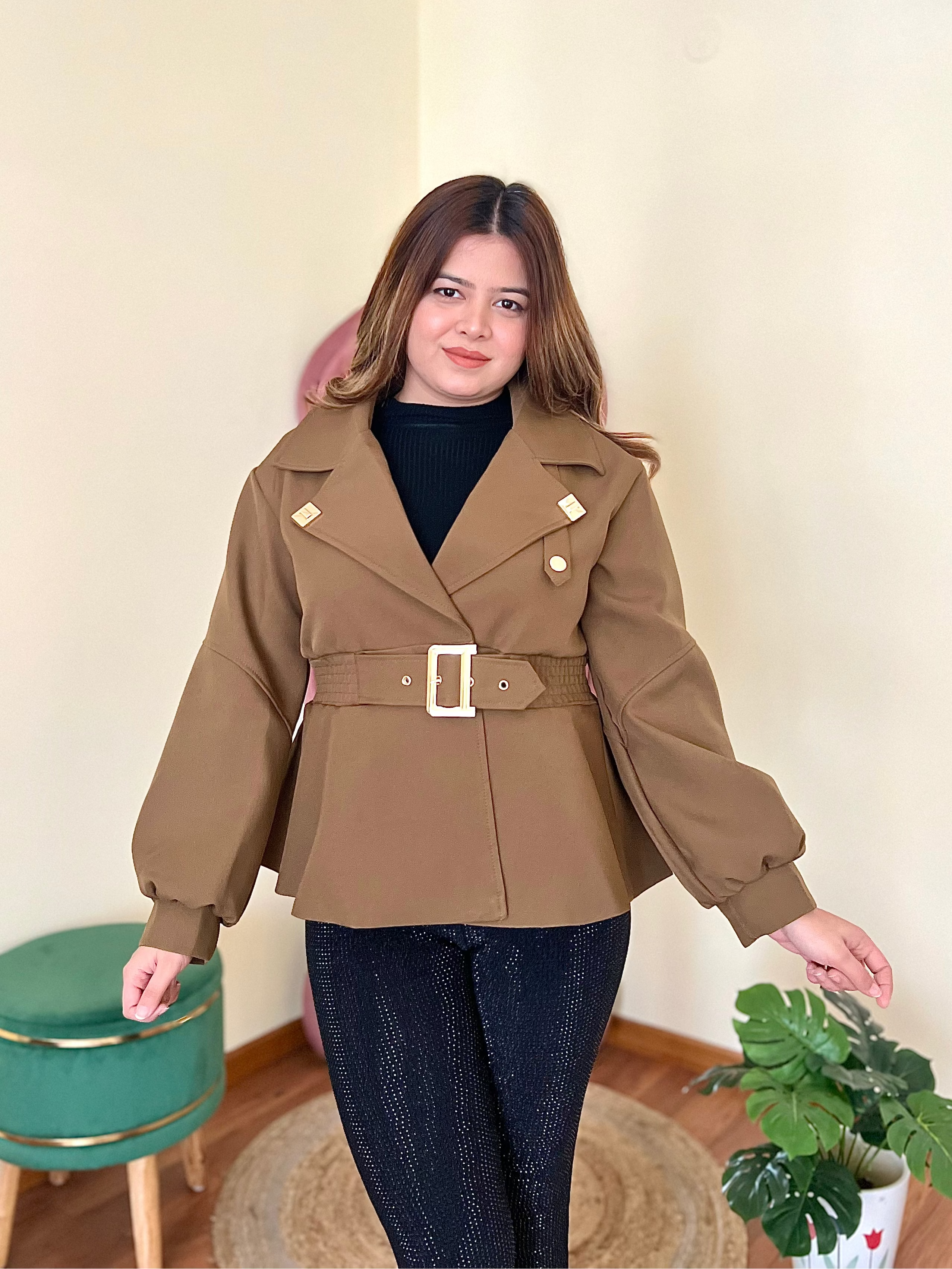 BETSY BELTED JACKET