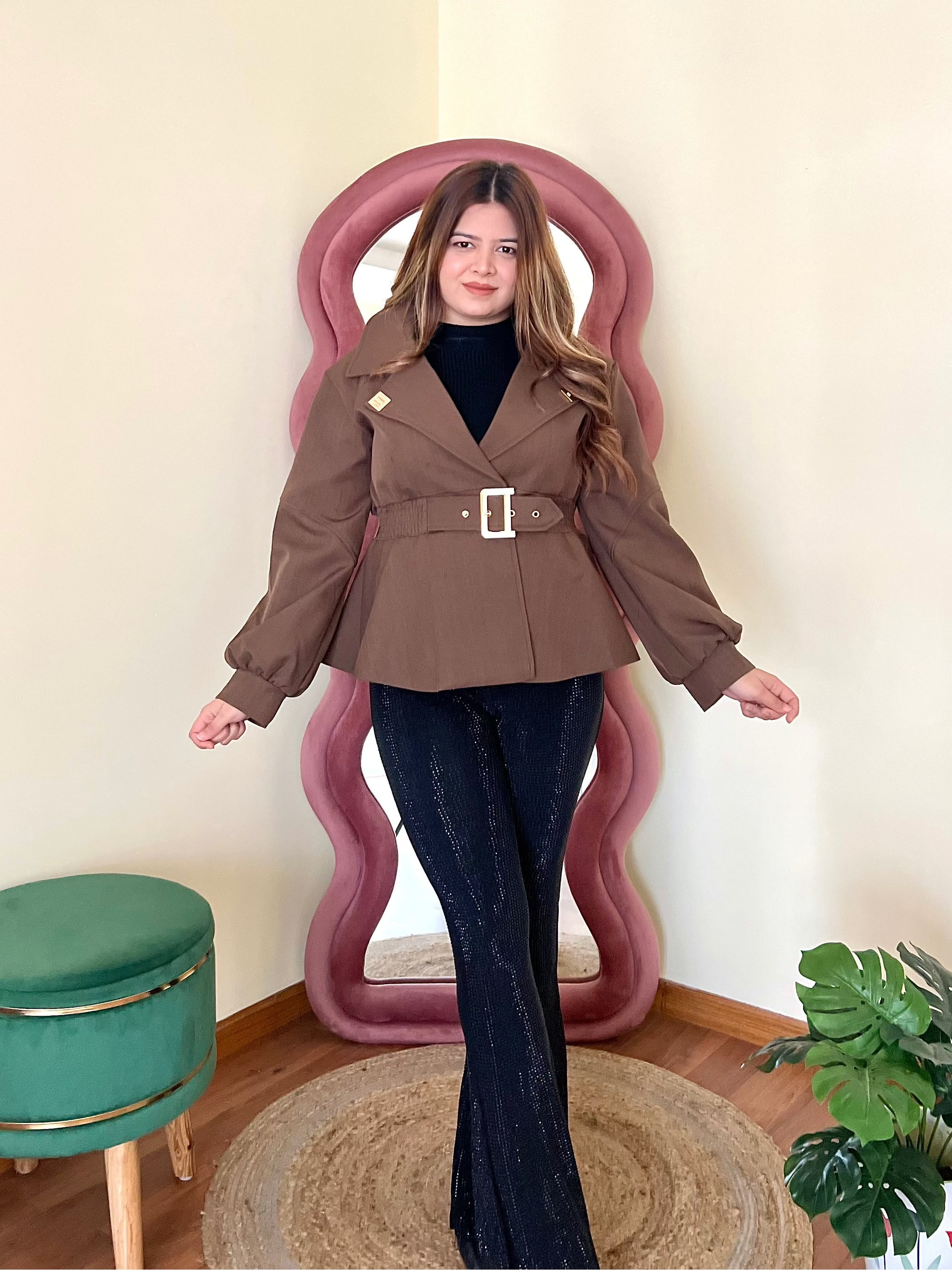 BETSY BELTED JACKET