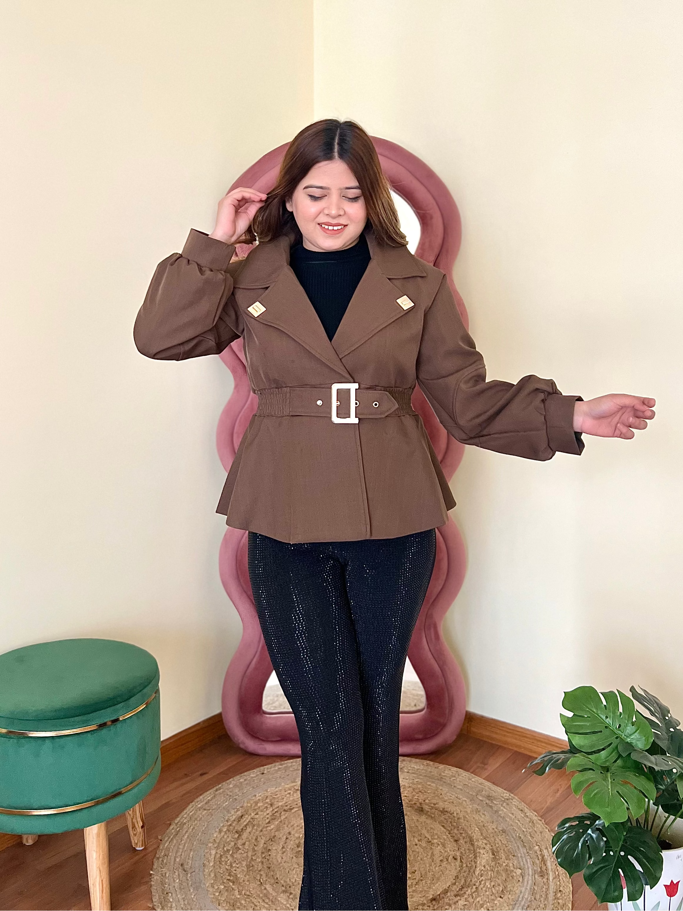 BETSY BELTED JACKET